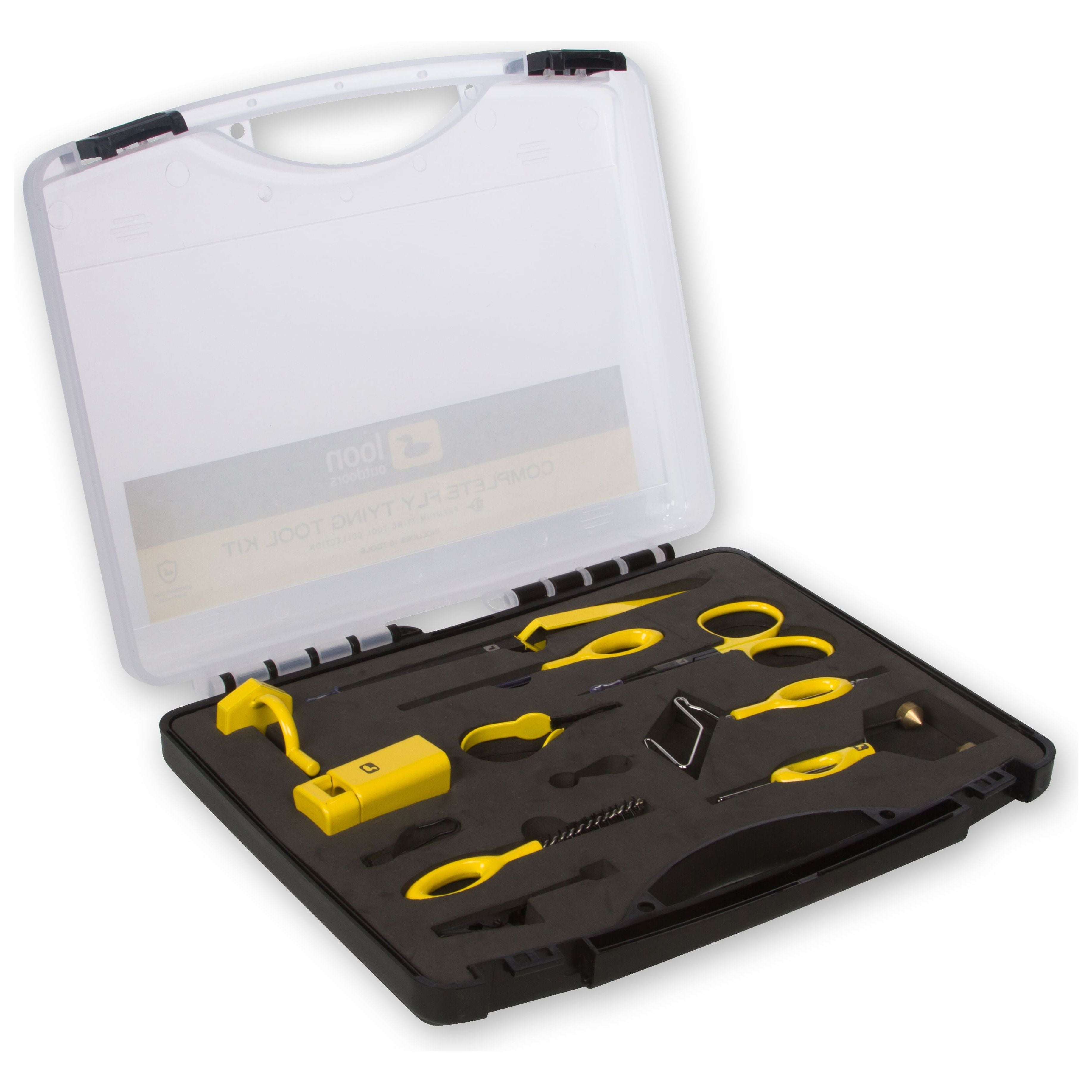 Loon Complete Fly Tying Tool Kit Yellow Image 02