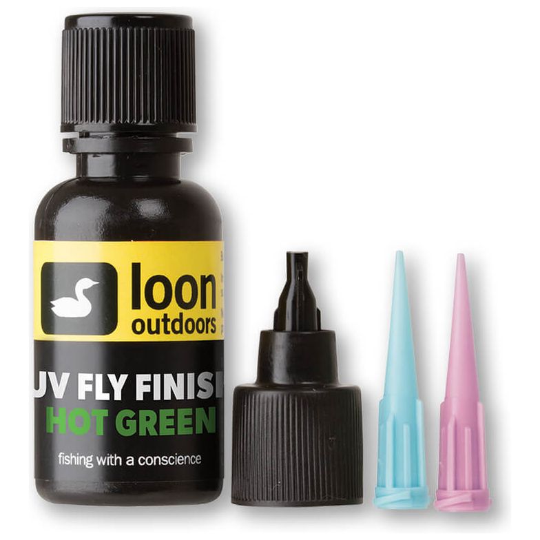 Loon UV Fly Finish Hot Green Image 01