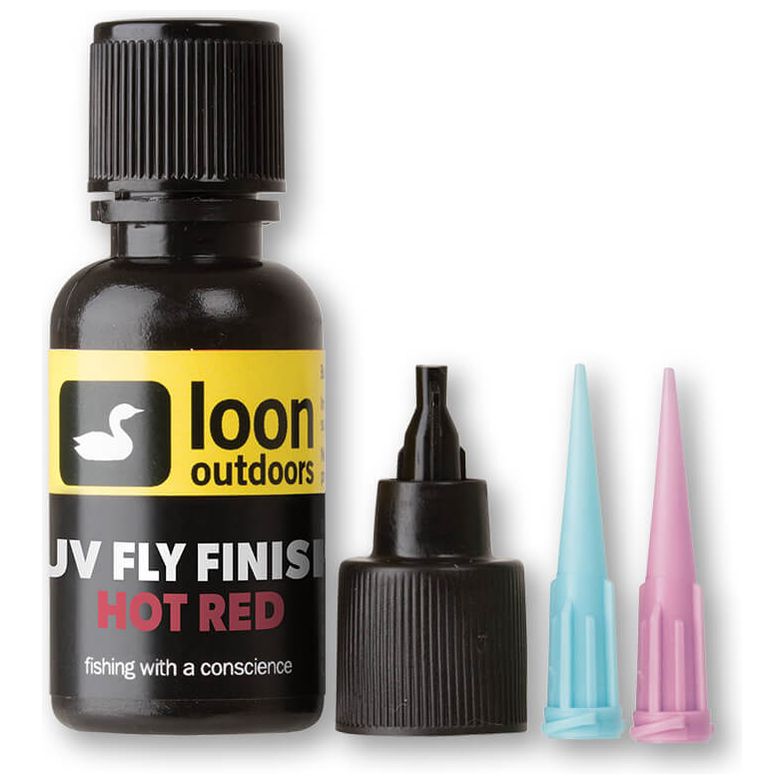 Loon UV Fly Finish Hot Red Image 01