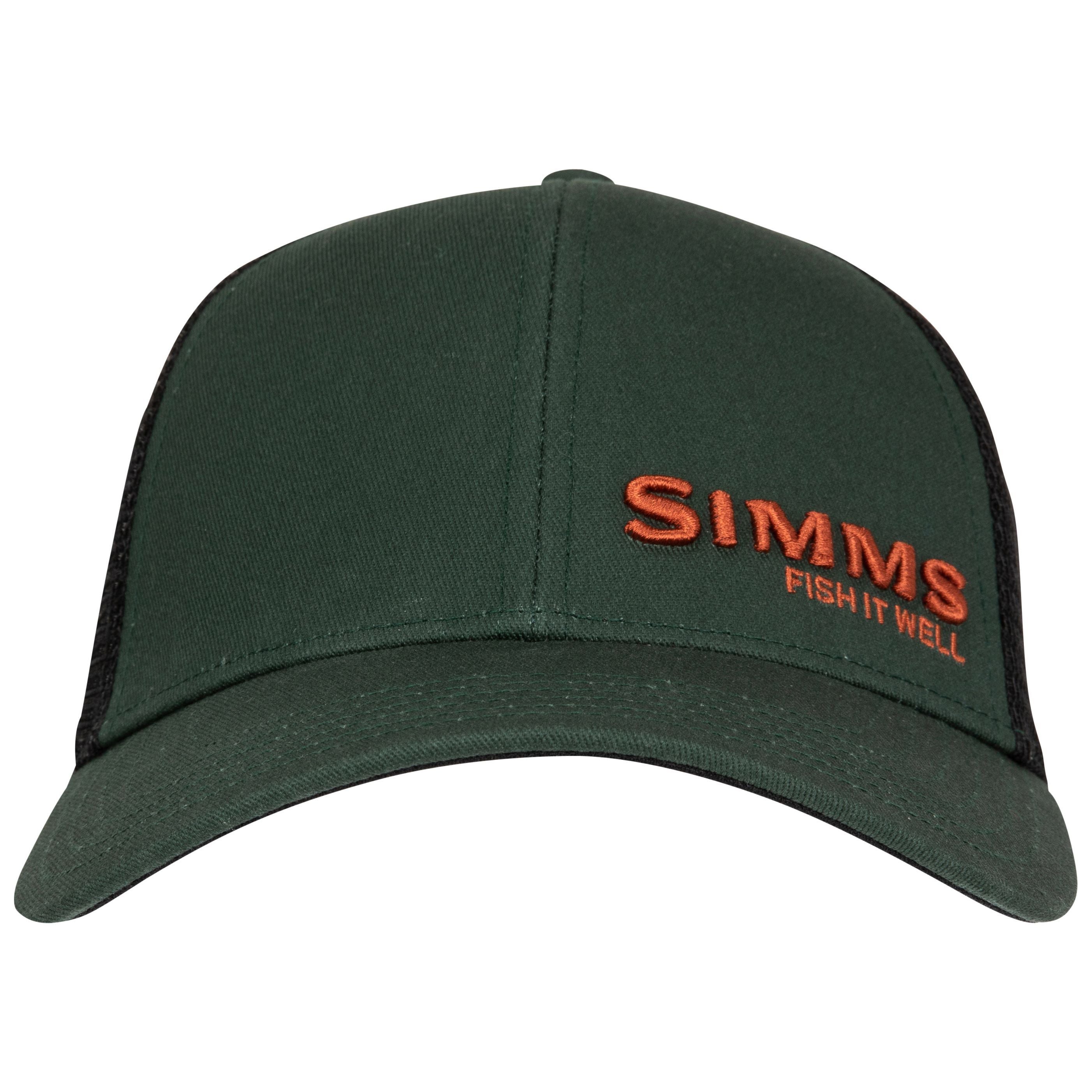 Simms Fish It Well Forever Trucker Foliage Image 02