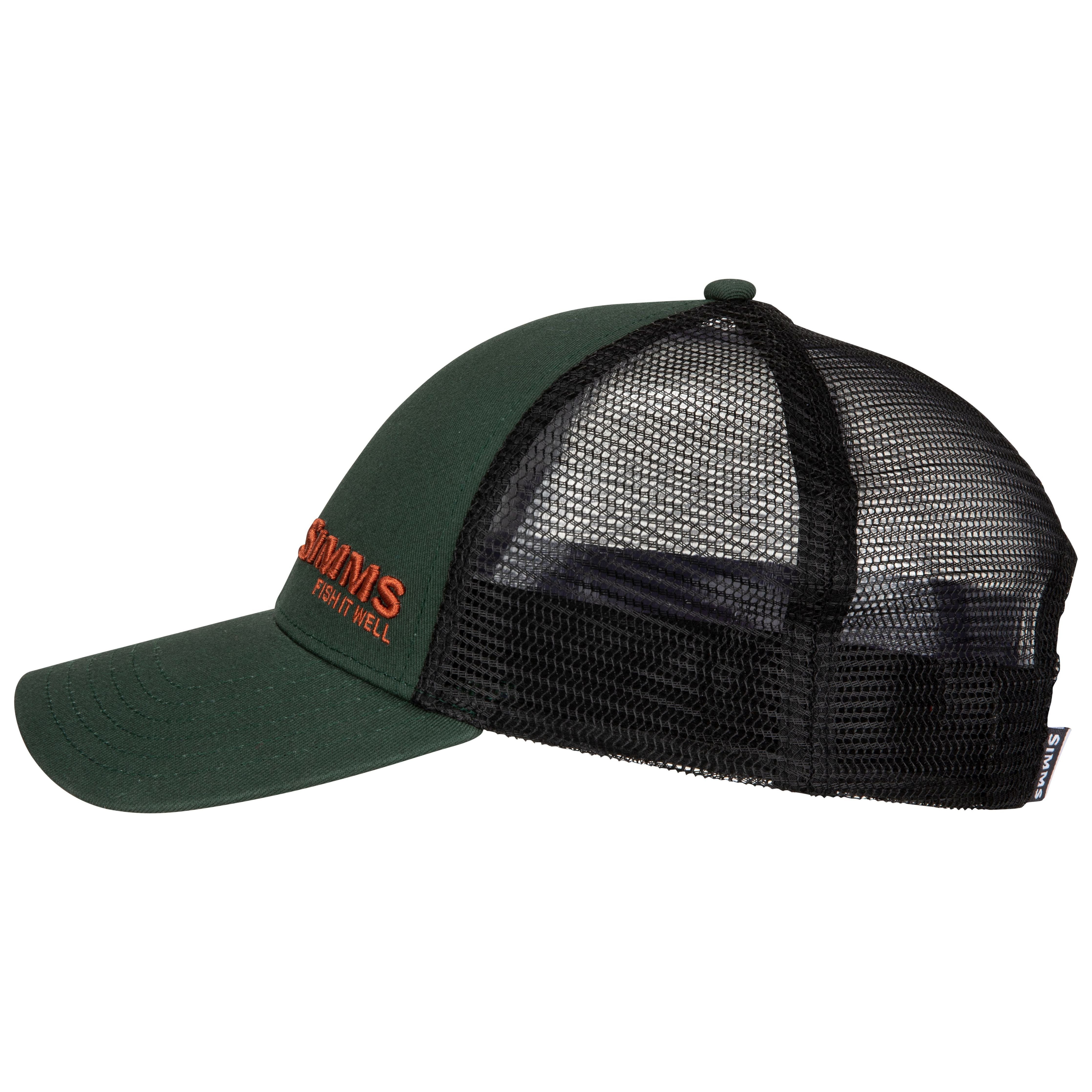 Simms Fish It Well Forever Trucker Foliage Image 04
