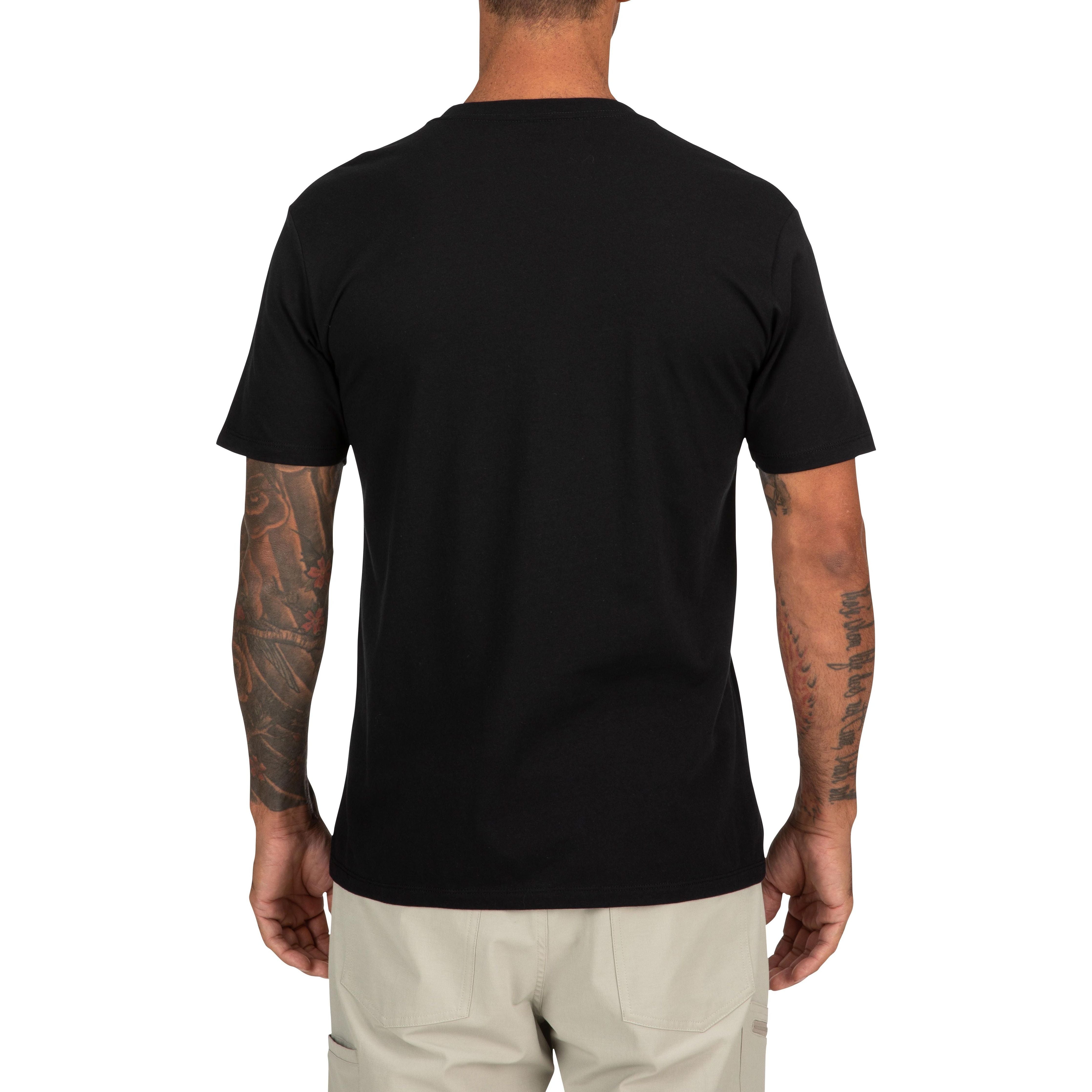 Simms Grim Reeler T-Shirt Black Image 03