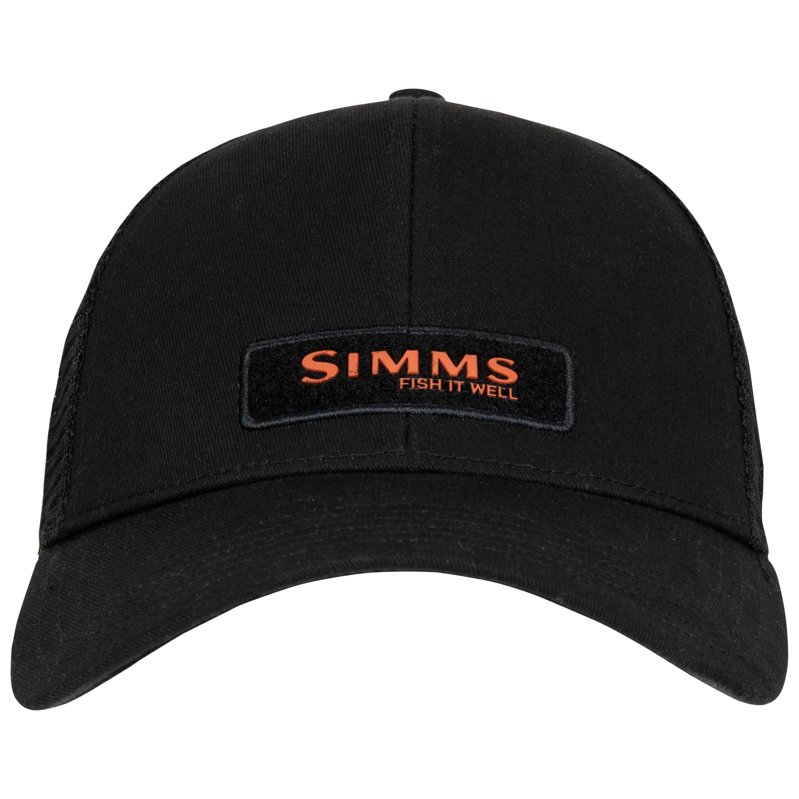 Simms Small Fit Fish It Well Forever Trucker Black Image 02
