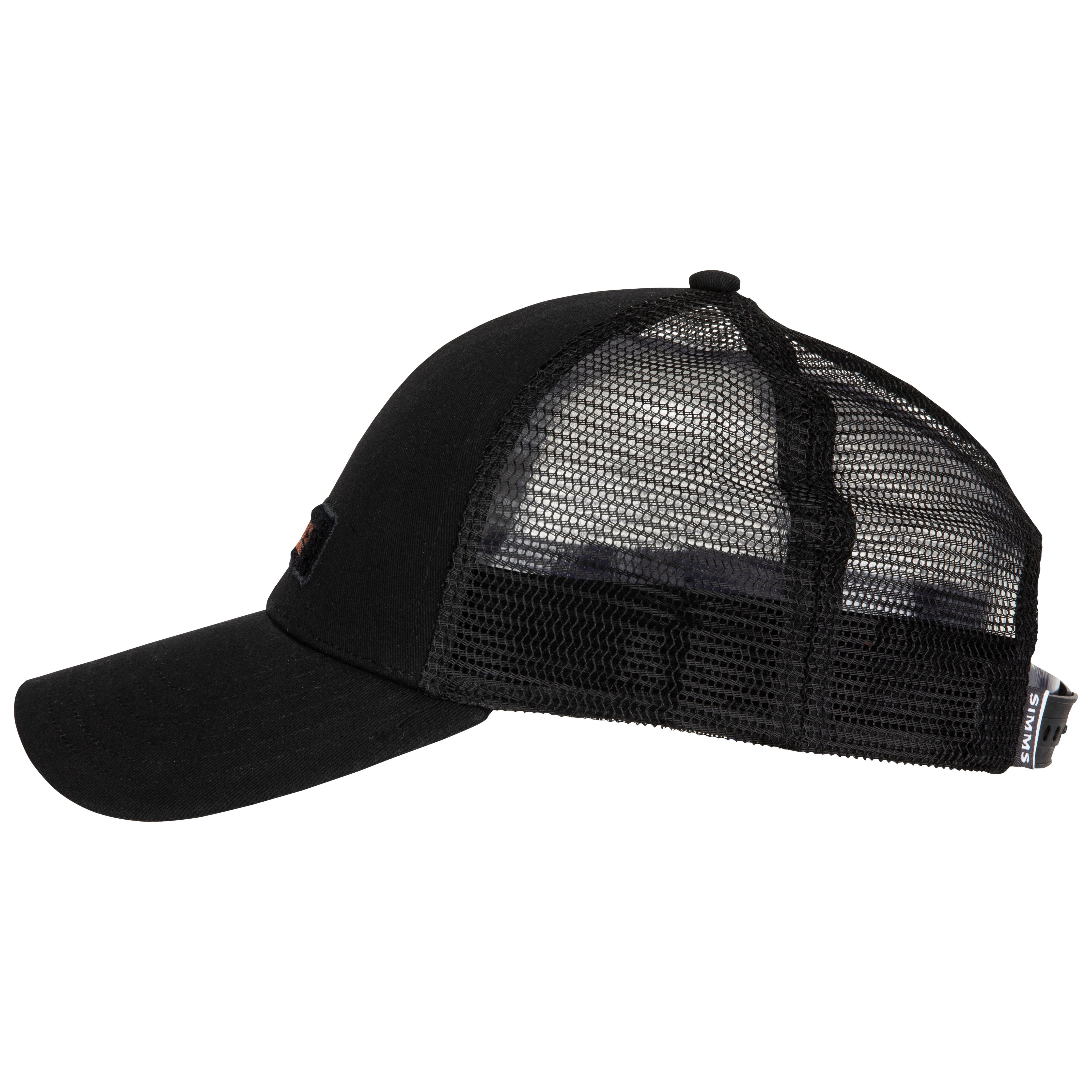 Simms Small Fit Fish It Well Forever Trucker Black Image 04