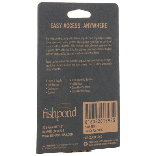 Fishpond Tacky Fly Dock | Tailwaters Fly Fishing