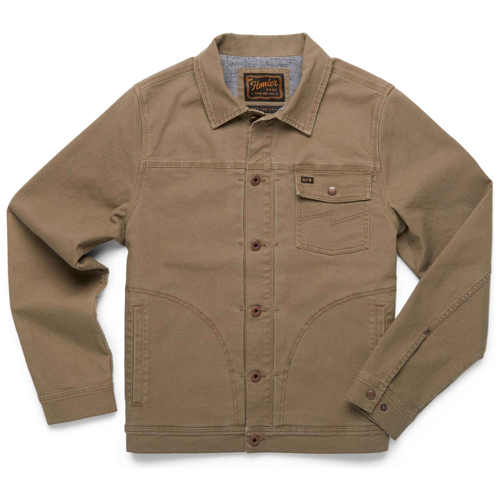 Howler Brothers HB Lined Depot Jacket Capers Image 1