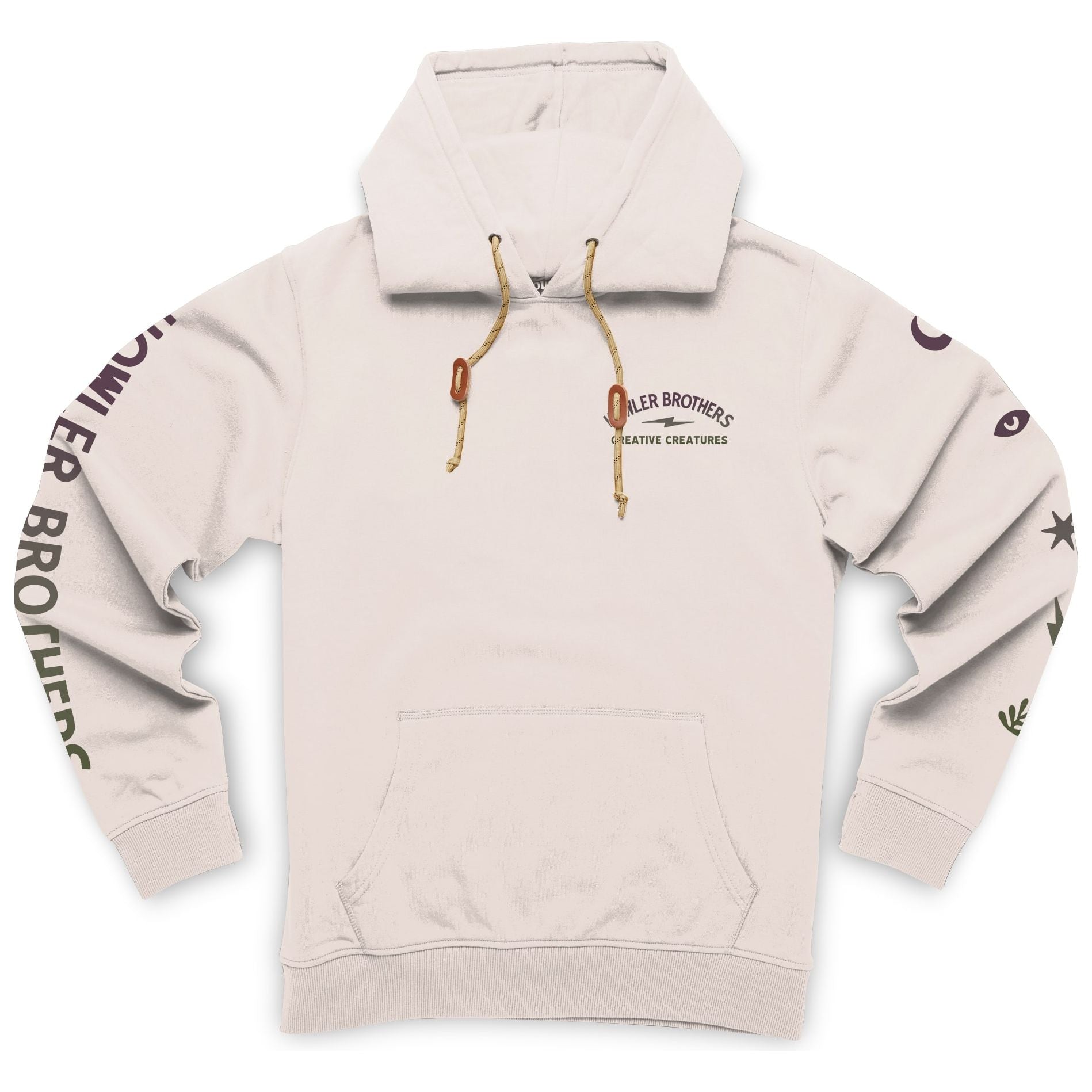 Howler Brothers Pull Over Hoodie Creative Creatures: Parchment Image 1