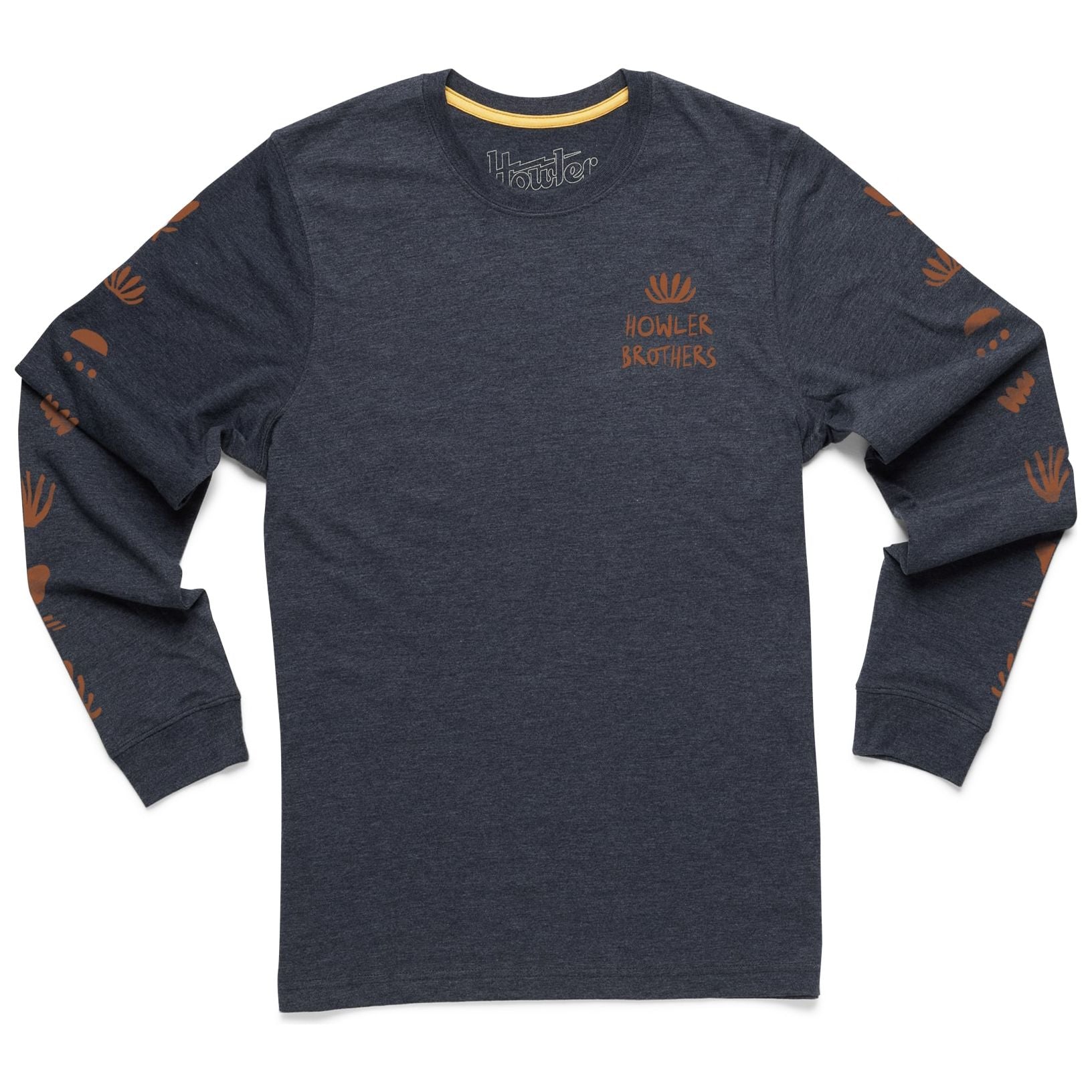 Howler Brothers Select Longsleeve T Distant Forms: Navy Heather Image 1