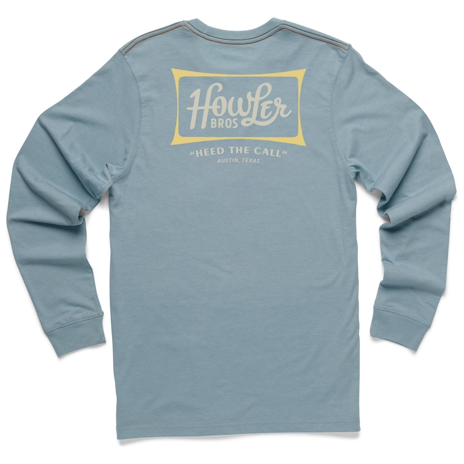 Howler Brothers Select Longsleeve T Howler Classic: Light Blue Heather Image 1