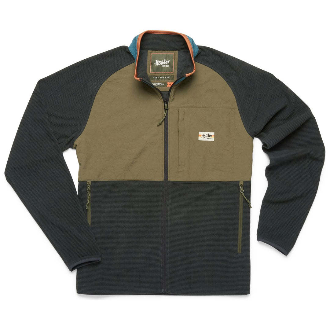 Howler Brothers Talisman Fleece Antique Black / Olive Image 1