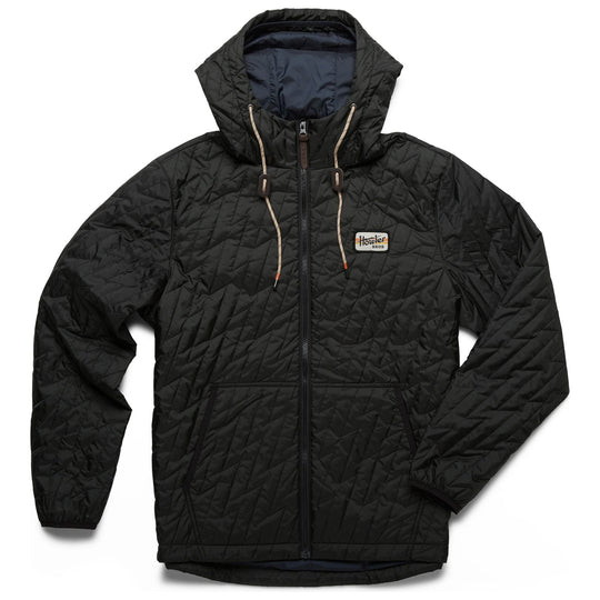 Howler Brothers Voltage Full Zip Jacket Coal Black Image 1