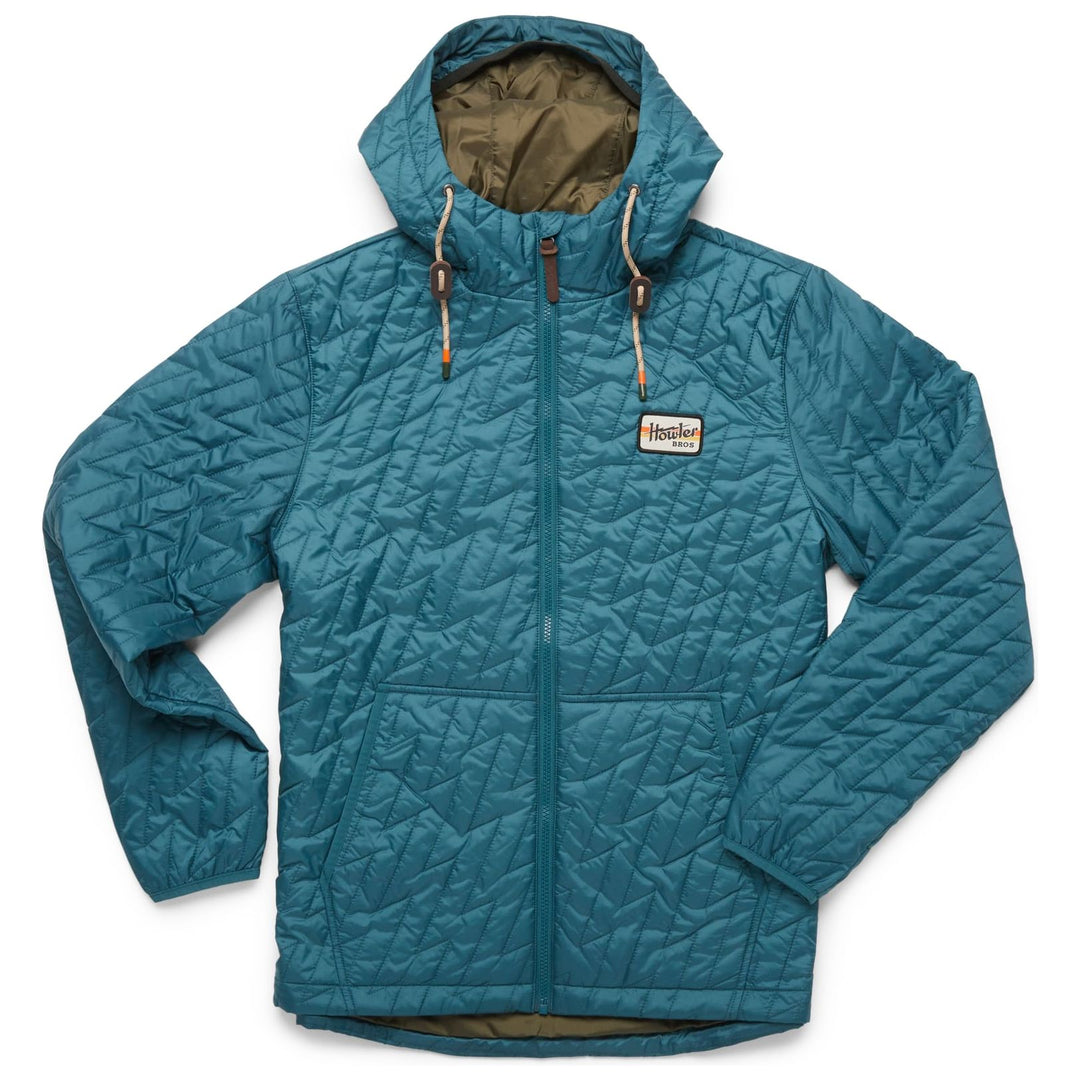 Howler Brothers Voltage Full Zip Jacket Dark Teal Image 1