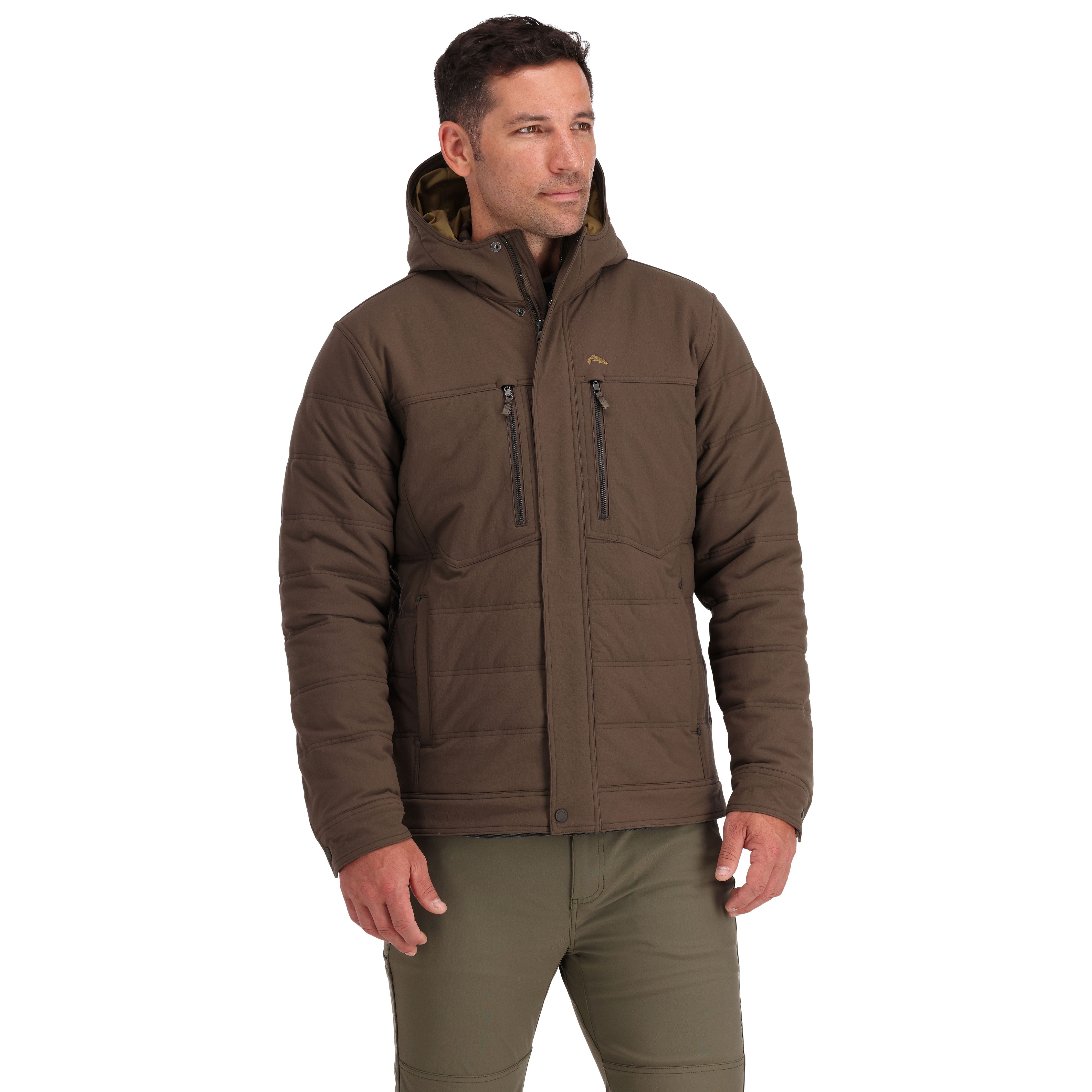 Simms Cardwell Hooded Jacket Hickory Image 04
