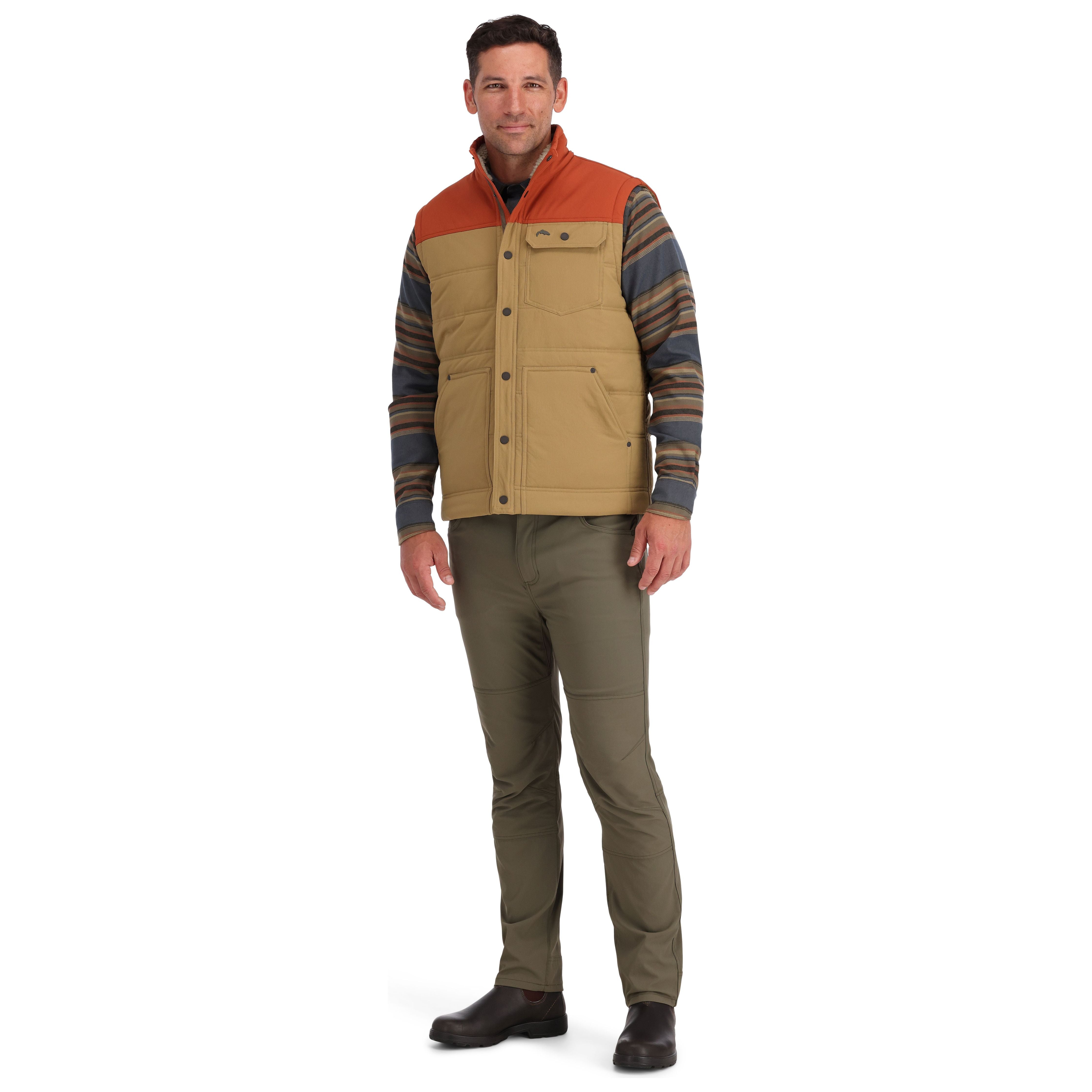 Simms Cardwell Vest Clay / Camel Image 02