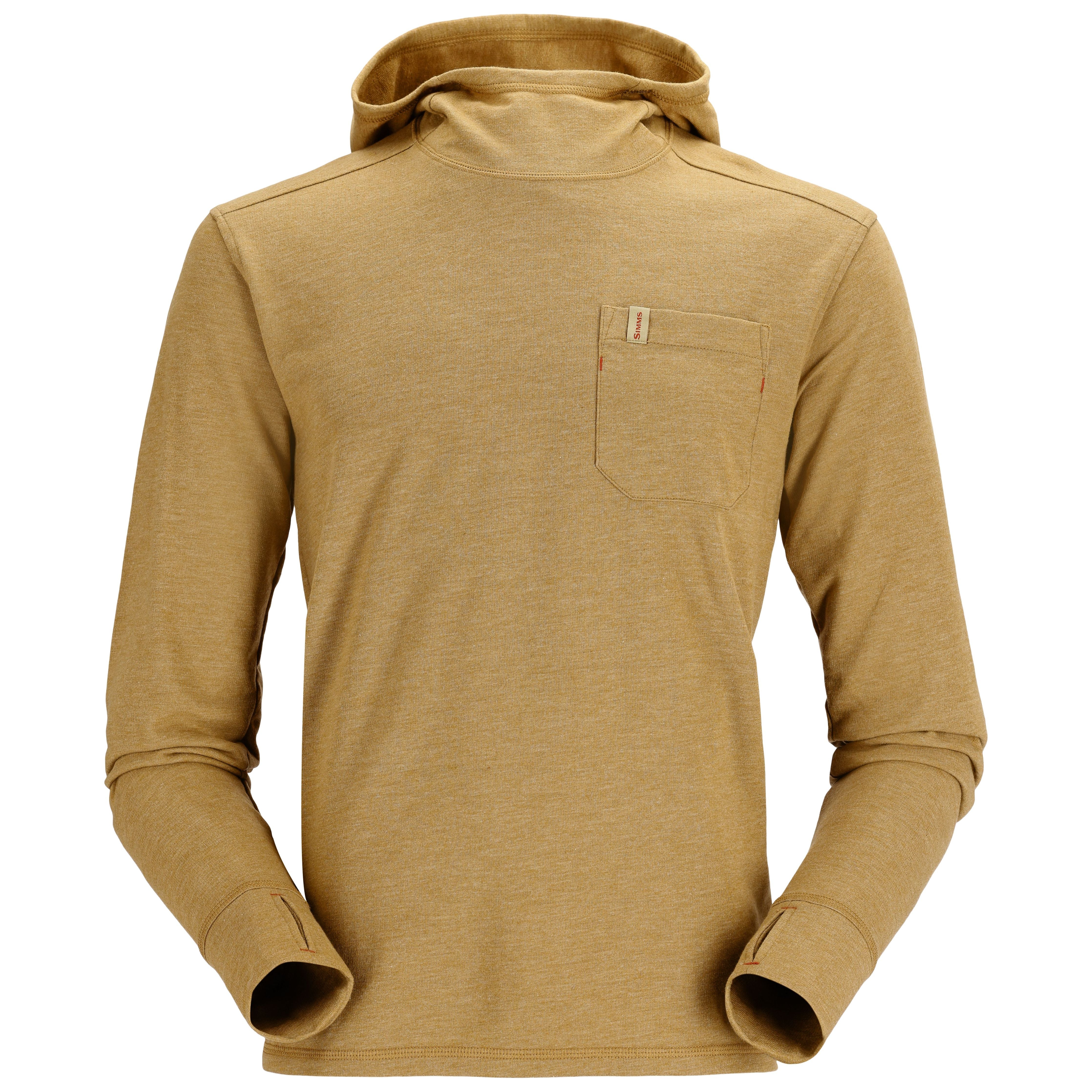 Simms Henry's Fork Hoody Camel Heather Image 01