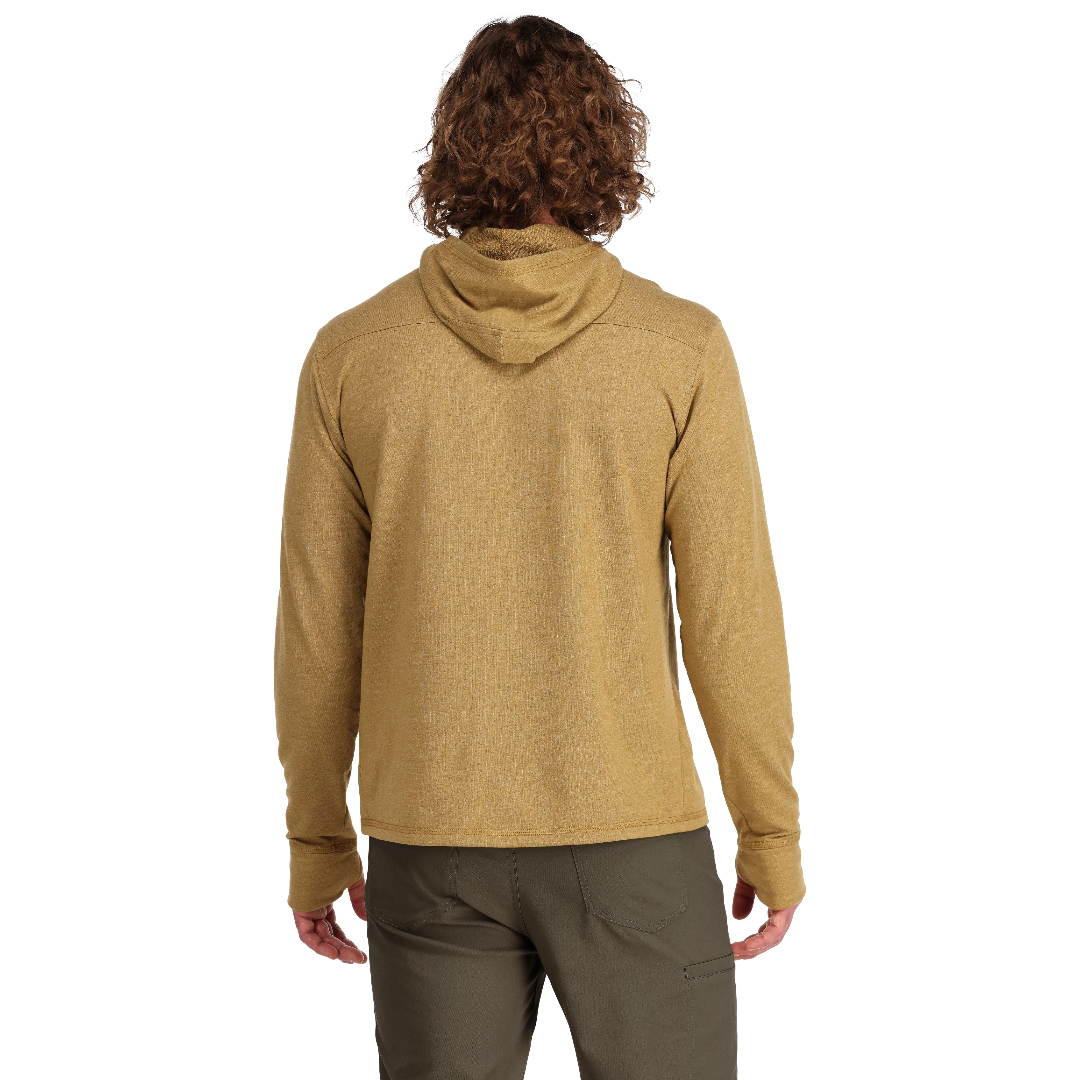 Simms Henry's Fork Hoody Camel Heather Image 04