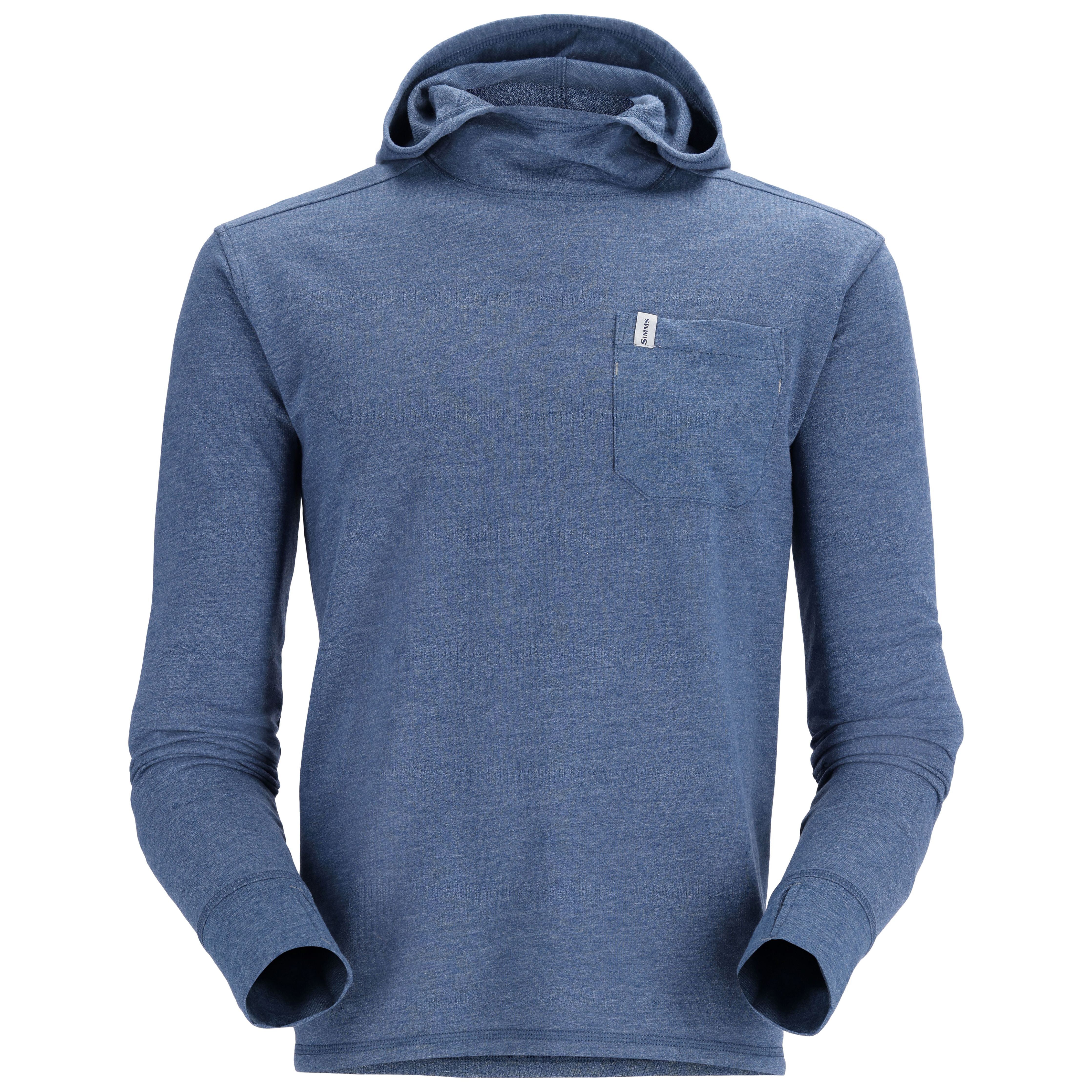 Simms Henry's Fork Hoody Navy Heather Image 01