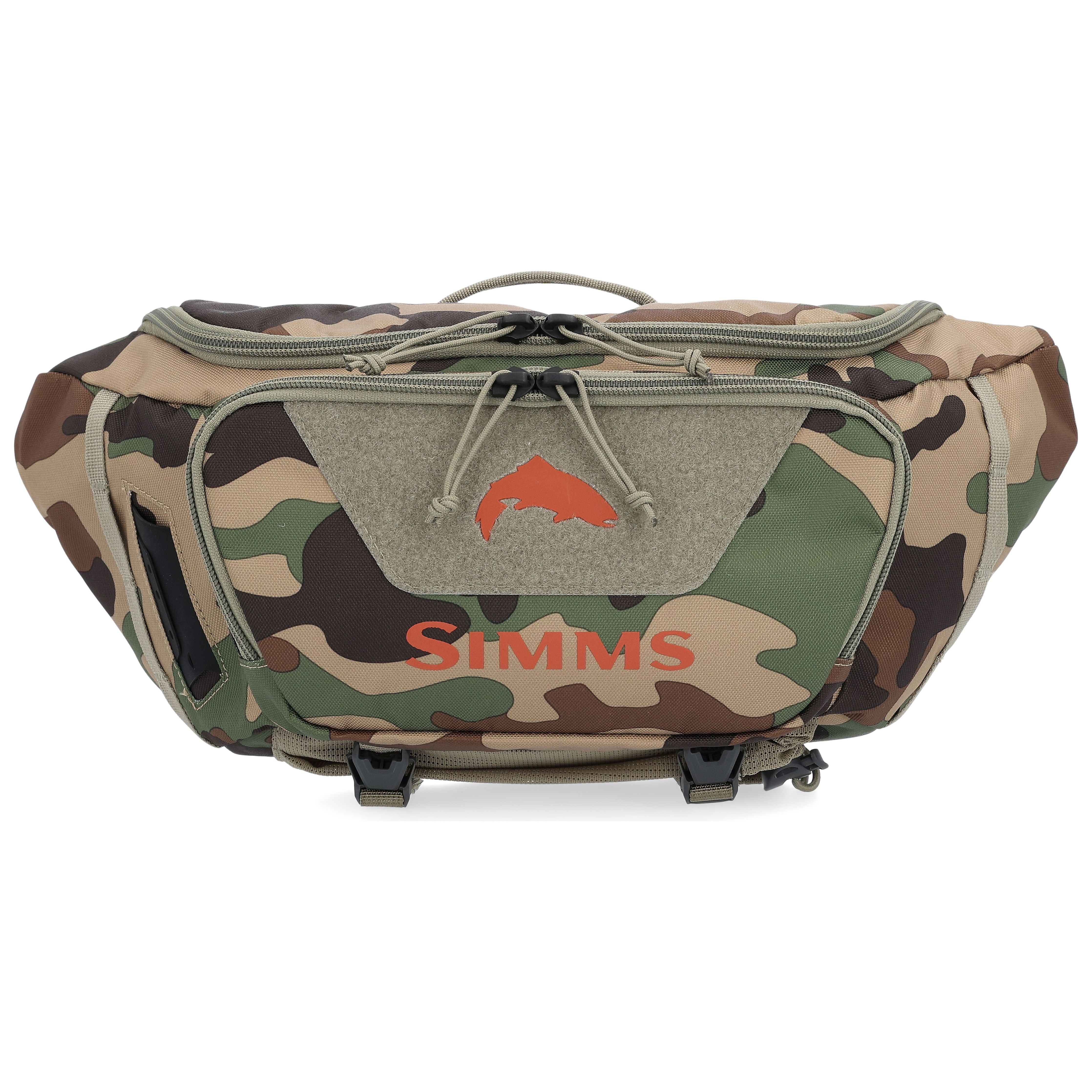 Simms Tributary Hip Pack Woodland Camo Image 02