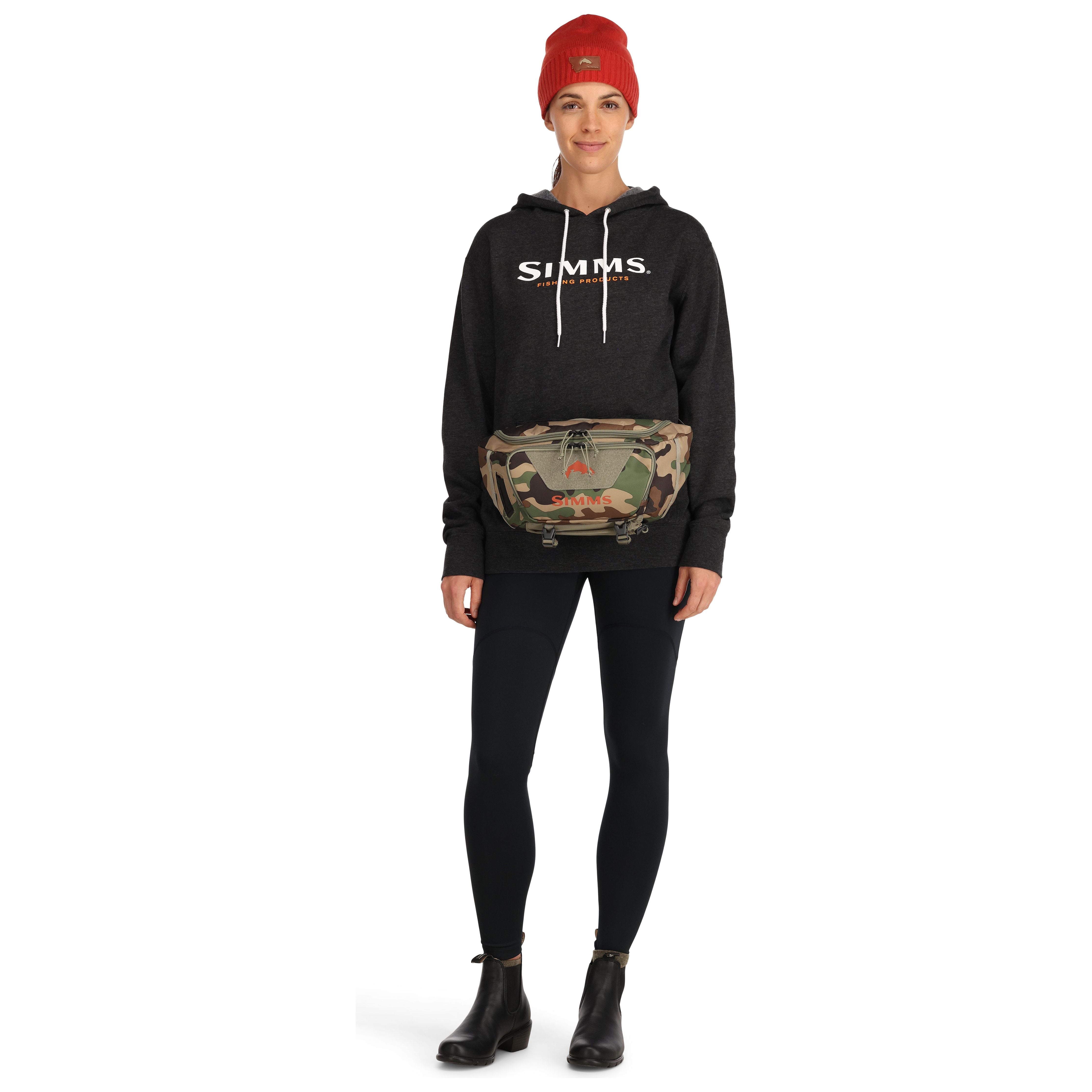 Simms Tributary Hip Pack Woodland Camo Image 05