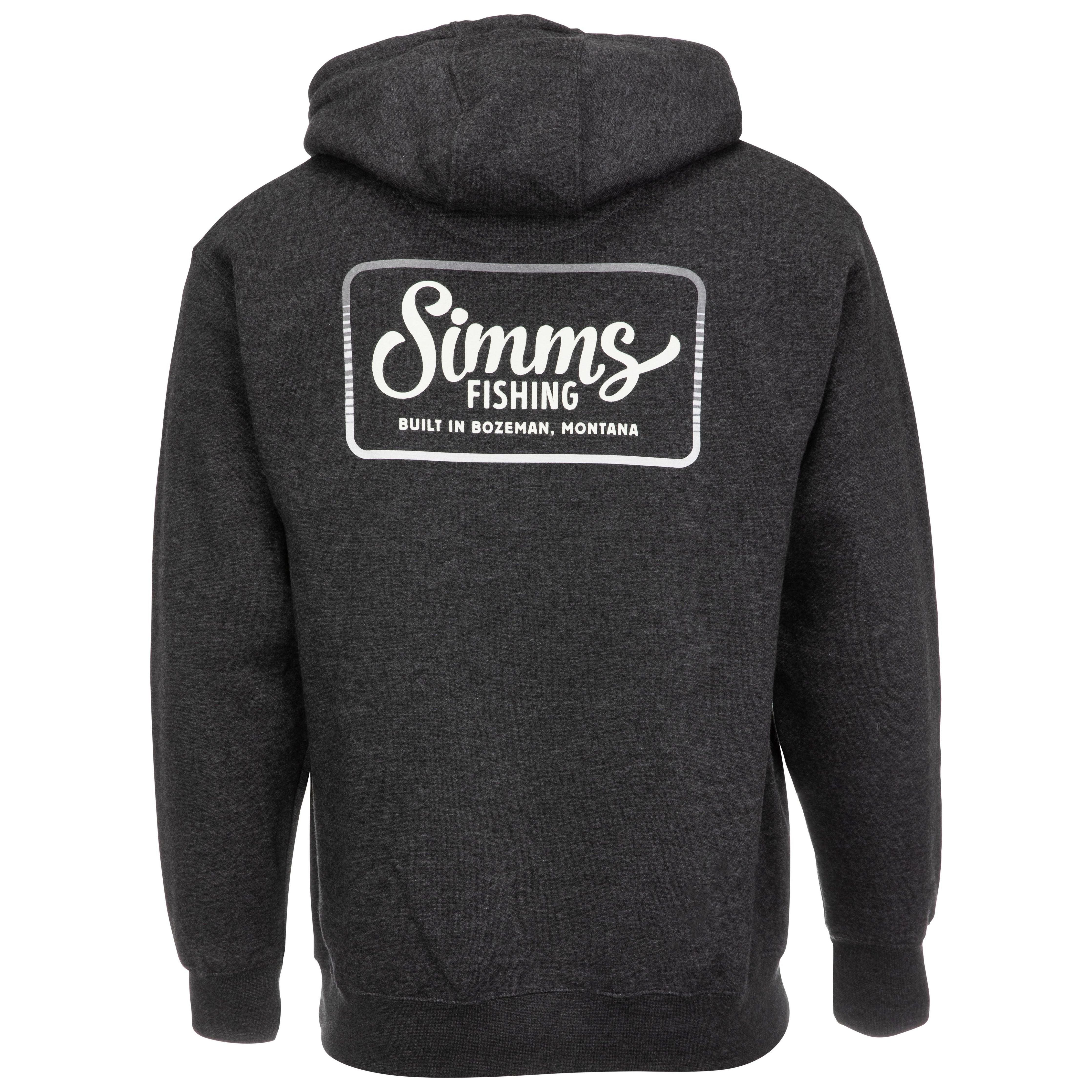 Simms Two Tone Hoody Charcoal Heather Image 01