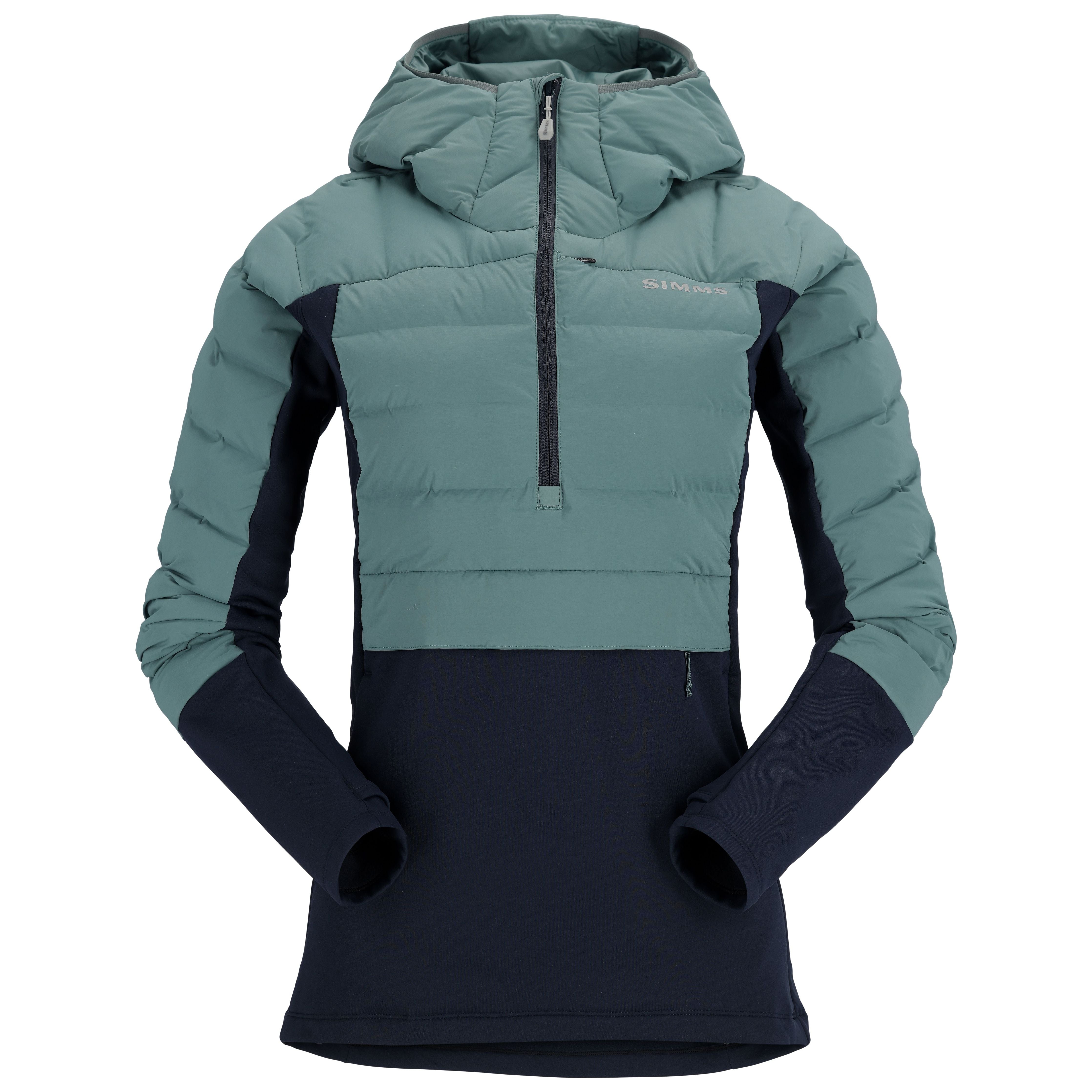 Simms Women's ExStream Pull-Over Hoody Avalon Teal Image 01