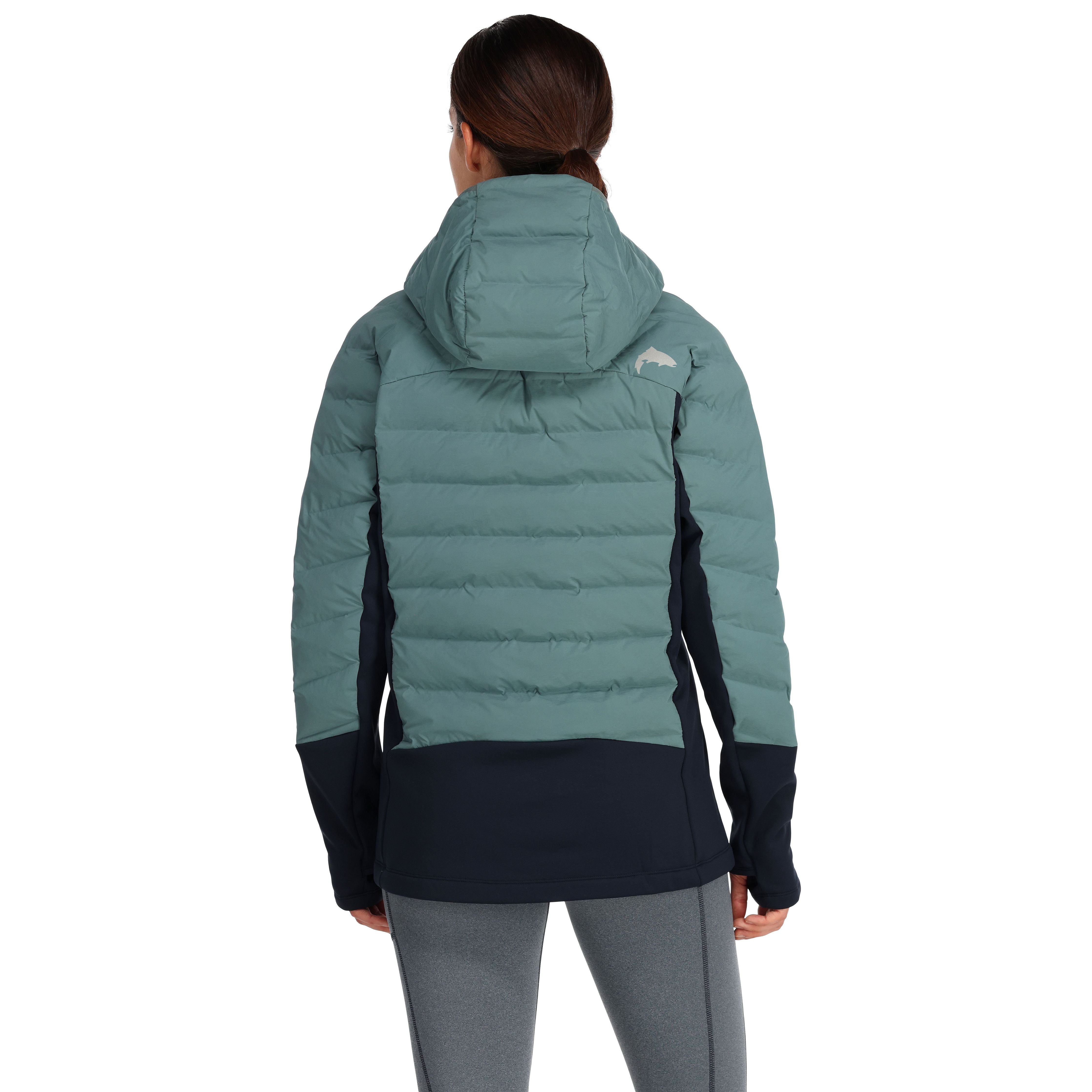 Simms Women's ExStream Pull-Over Hoody Avalon Teal Image 05