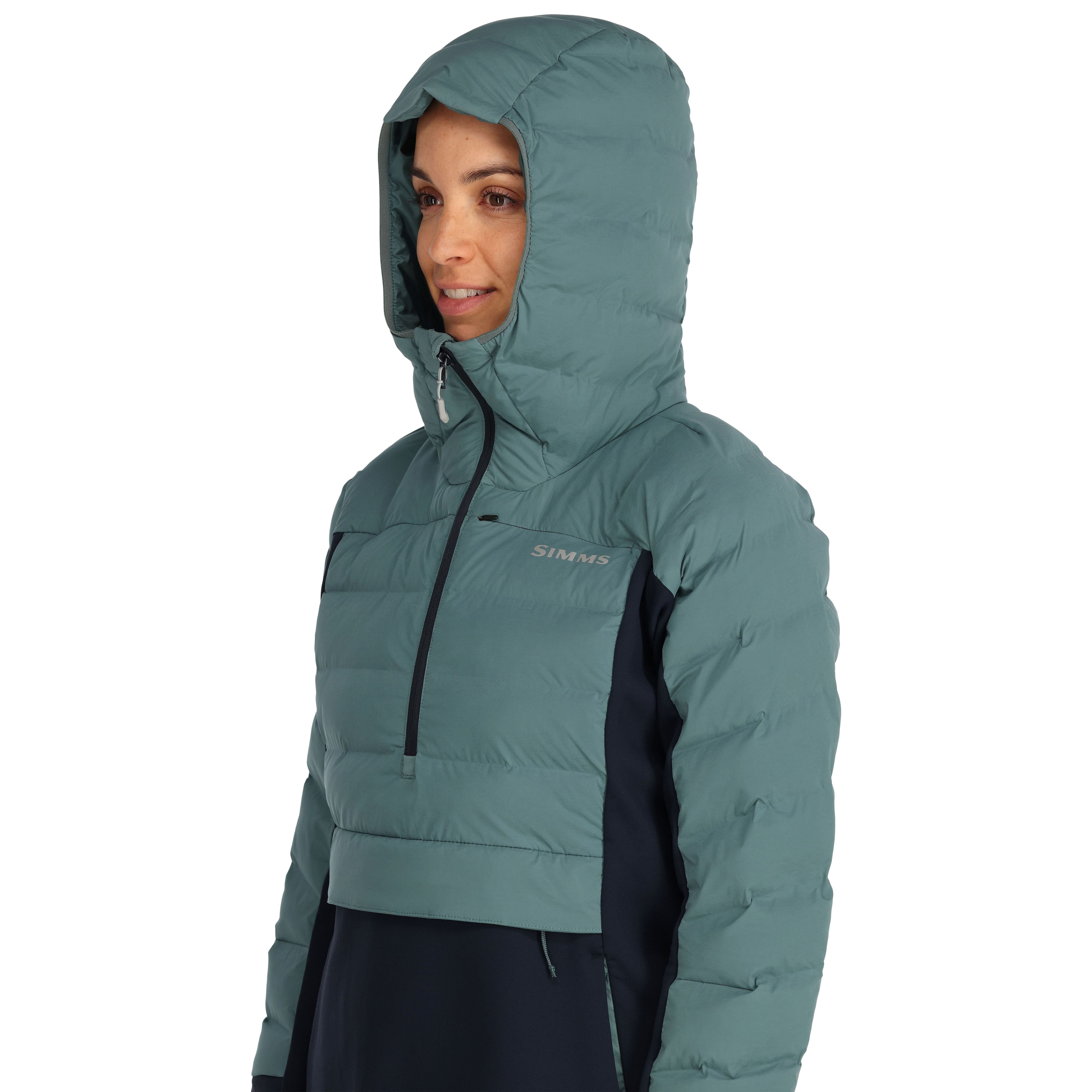 Simms Women's ExStream Pull-Over Hoody Avalon Teal Image 06