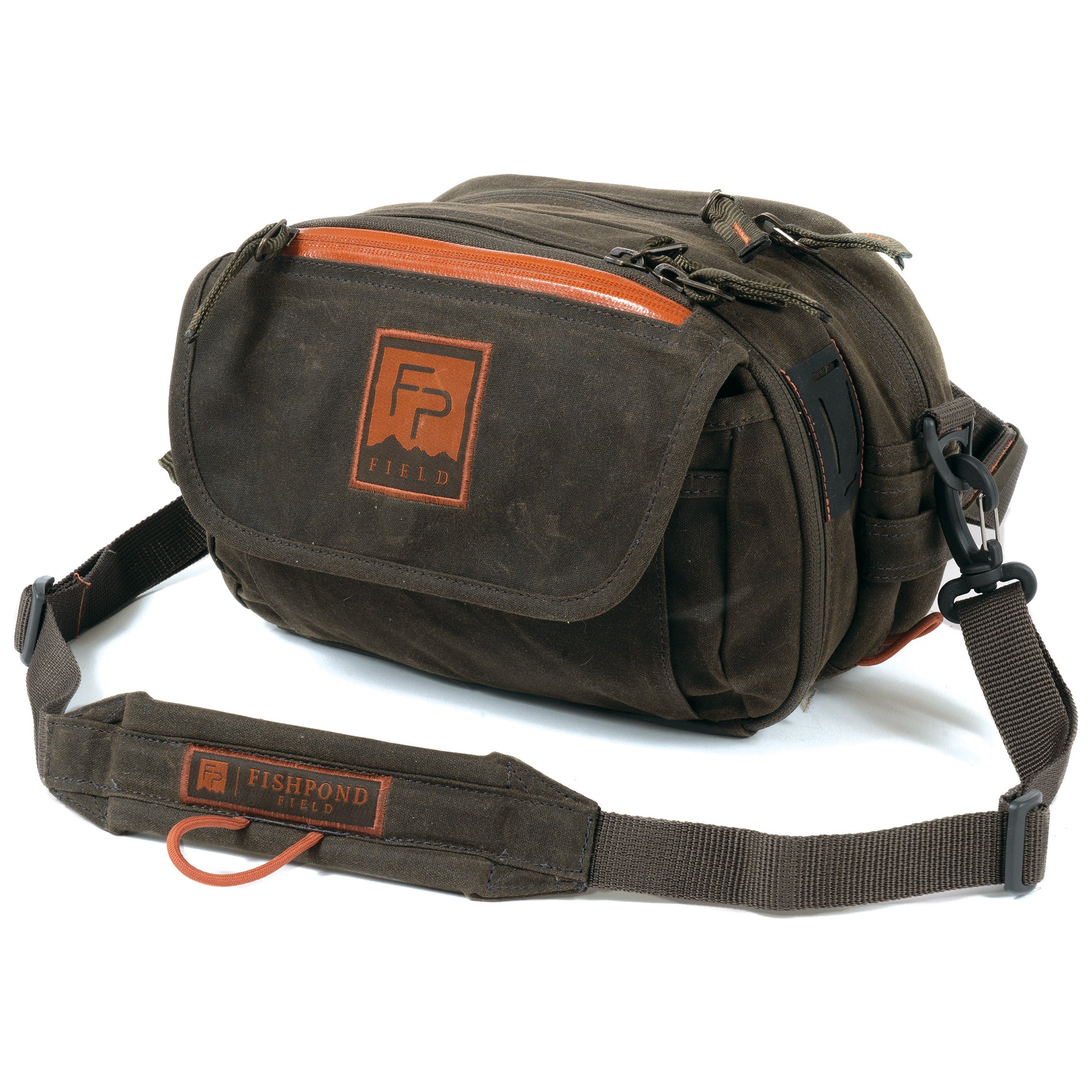 Fishpond Blue River Chest / Lumbar Pack Peat Moss Image 01