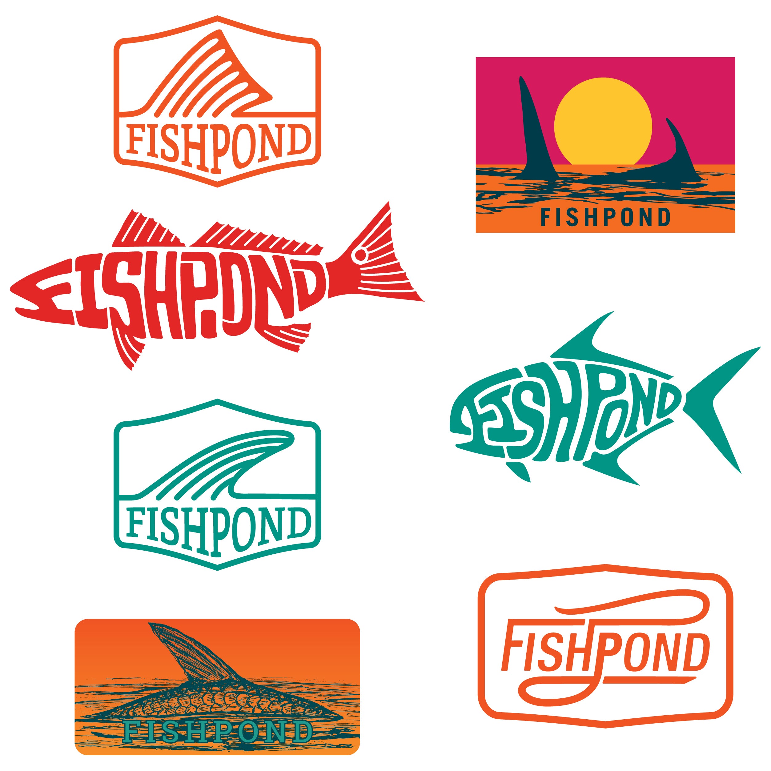 Fishpond Saltwater Sticker Bundle Image 01
