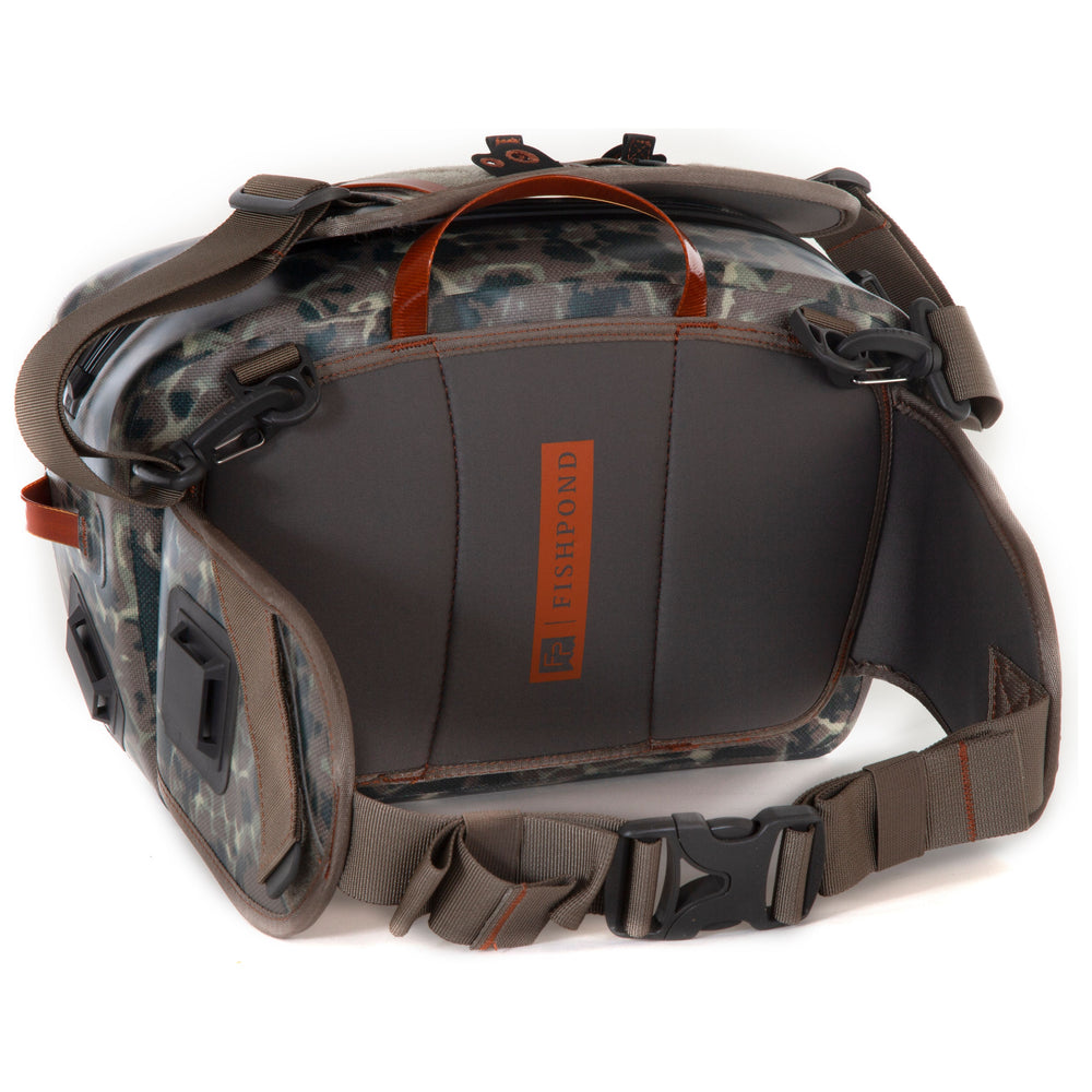 Fishpond Thunderhead Submersible Lumbar Pack Eco Riverbed Camo Image 02