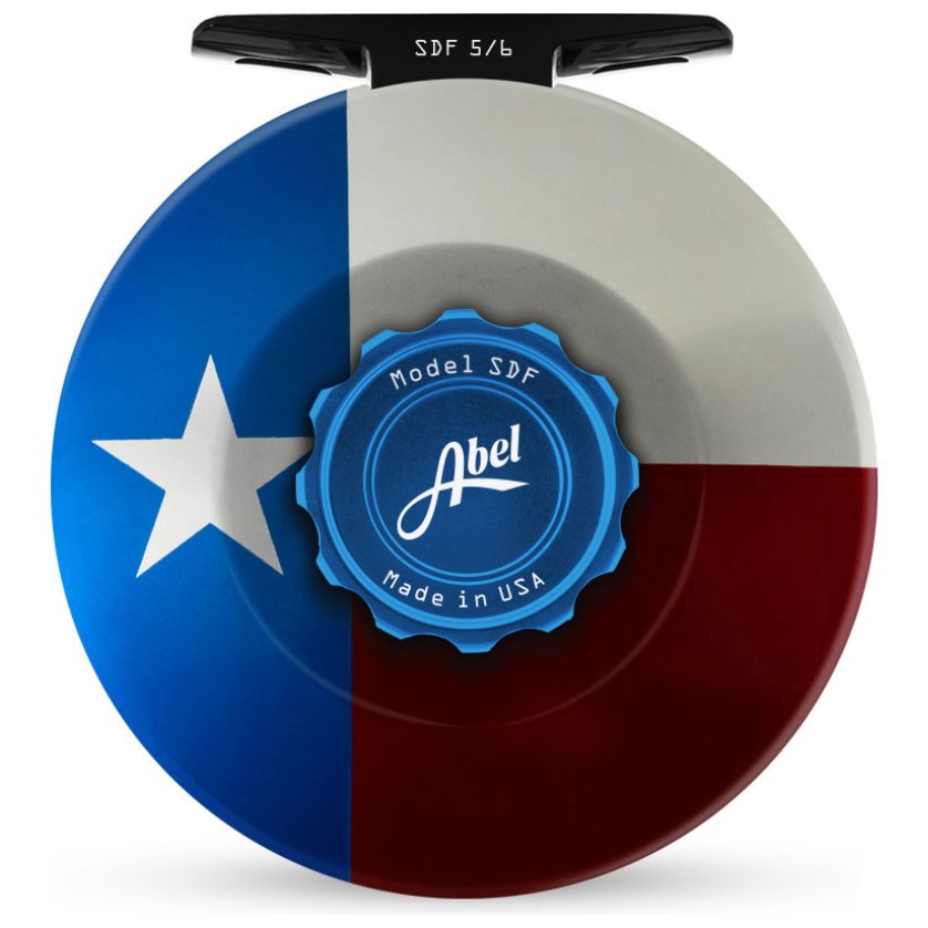Abel SDF Reel Solid - TX Flag Edition - TX Flag Edition Image 01