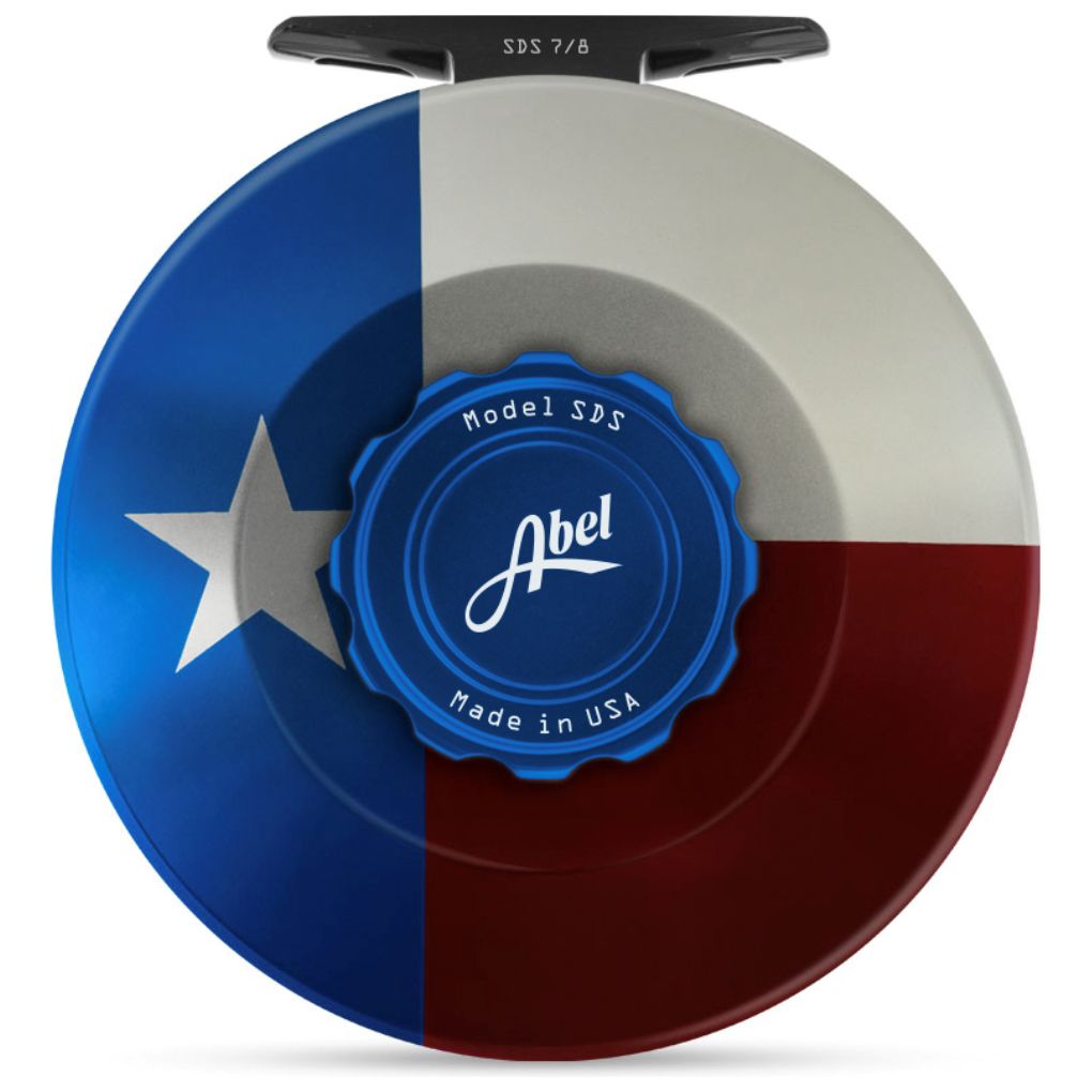 Abel SDS Reel Solid - TX Flag Edition - TX Flag Edition Image 01