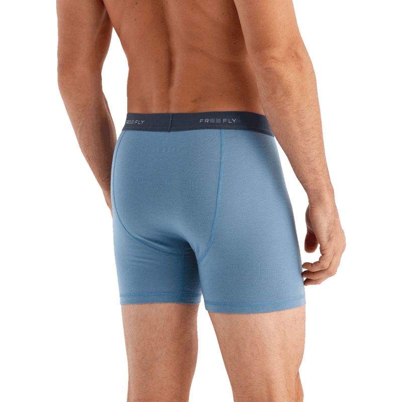 Free Fly Clearwater Boxer Brief Blue Fog Image 01