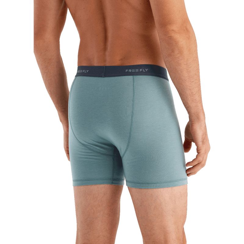 Free Fly Clearwater Boxer Brief Shale Green Image 01