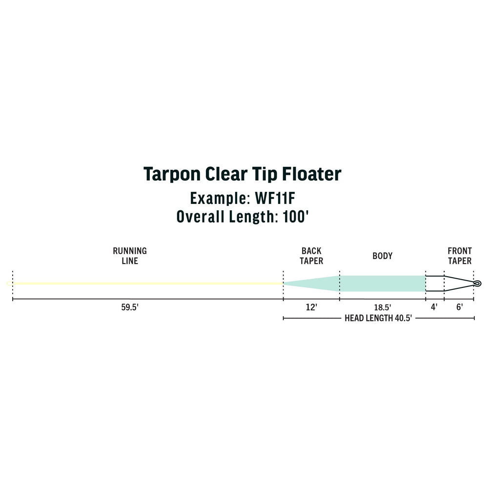 RIO Products Premier Tarpon Clear Tip Floater | Tailwaters Fly Fishing