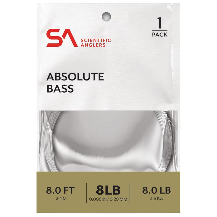 Scientific Anglers Absolute Bass Leaders | Tailwaters Fly Fishing