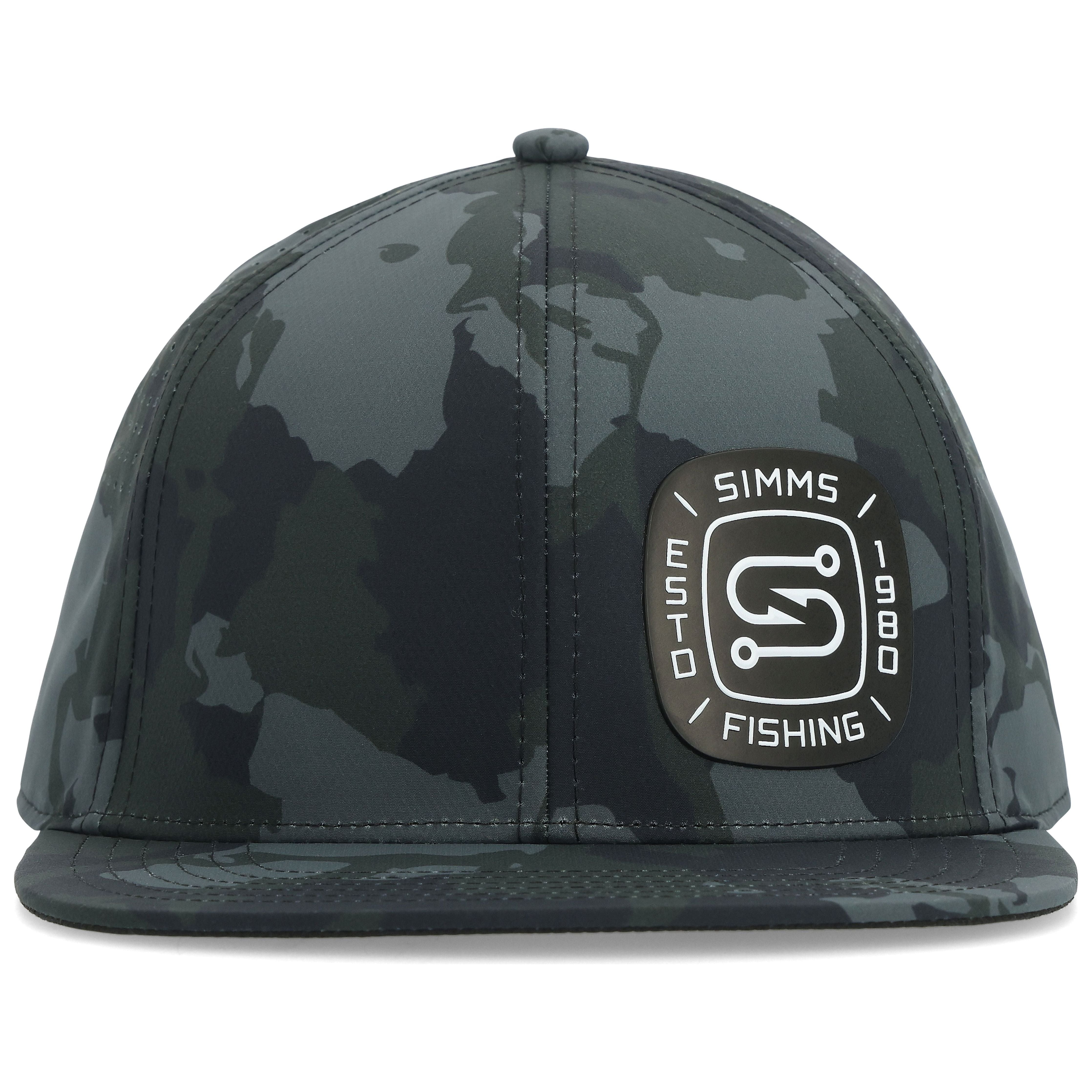 Simms Hooked Trucker Regiment Camo Carbon Image 01