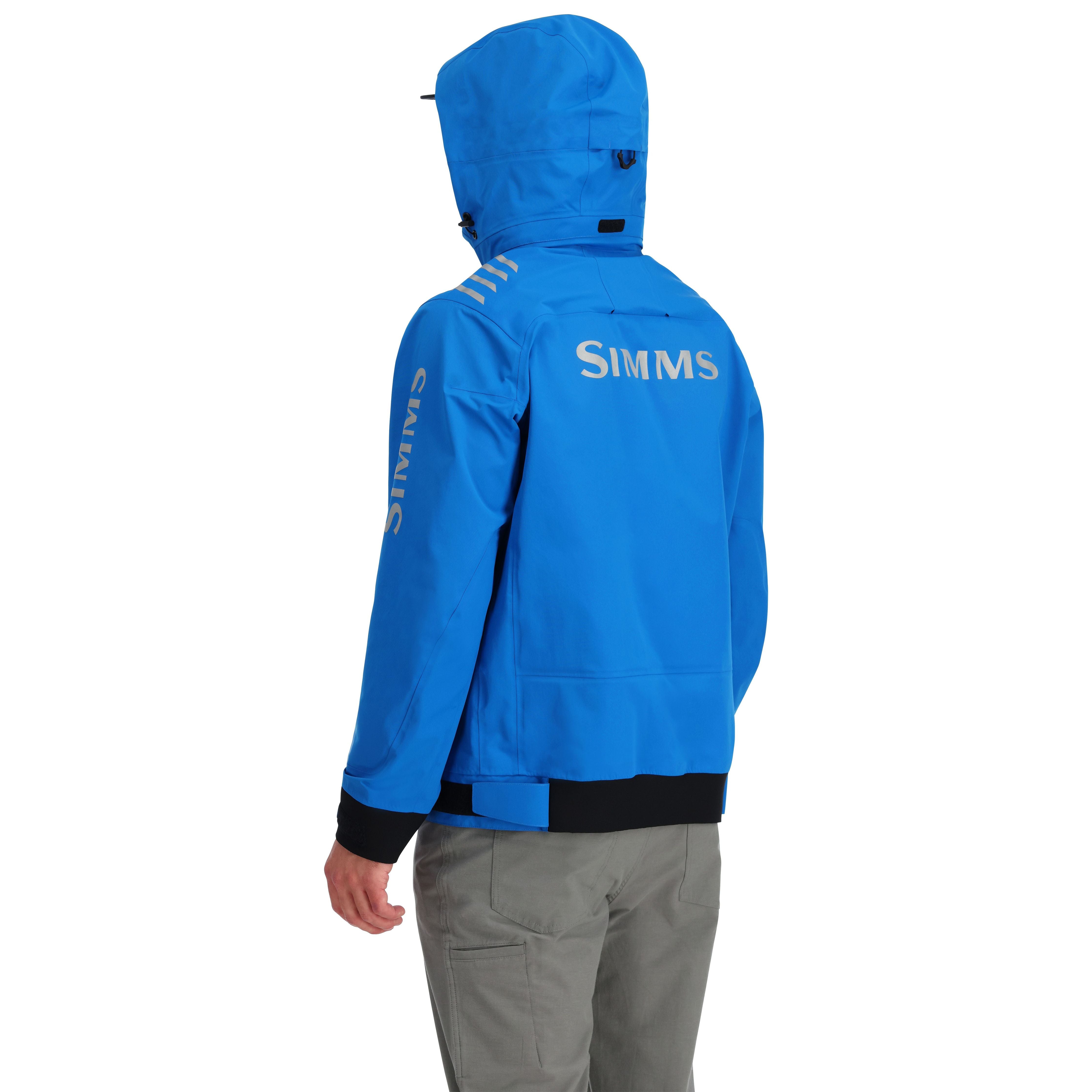 Simms Splash Cast Jacket Bright Blue Image 03