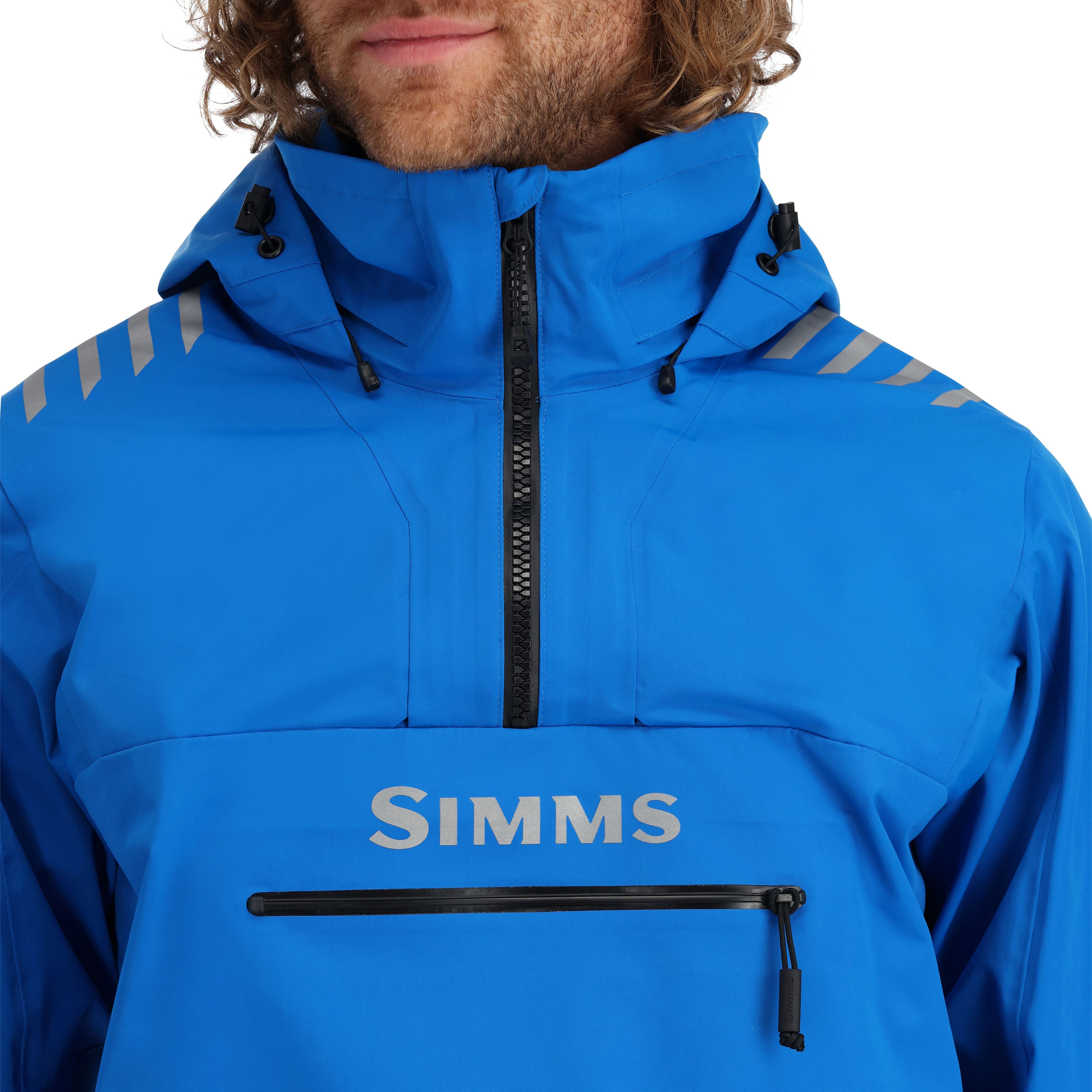 Simms Splash Cast Jacket Bright Blue Image 06