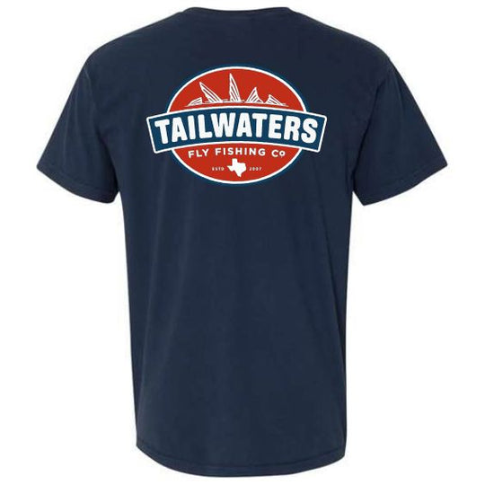 Tailwaters Fly Fishing Classic Logo Short Sleeve T-Shirt | Tailwaters Fly Fishing