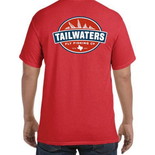 Tailwaters Fly Fishing Classic Logo Short Sleeve T-Shirt | Tailwaters Fly Fishing