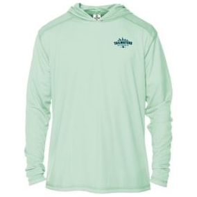 Tailwaters Fly Fishing Classic Logo Solar Hoody Sage Image 02