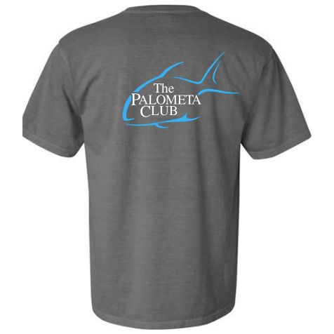 Tailwaters Fly Fishing TPC x Tailwaters Logo Short Sleeve T-Shirt Grey Image 01