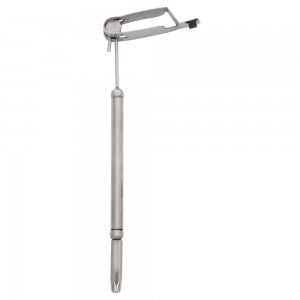 Dr. Slick Rotary Hackle Plier w/Rubber Tubing on One Jaw | Tailwaters Fly Fishing