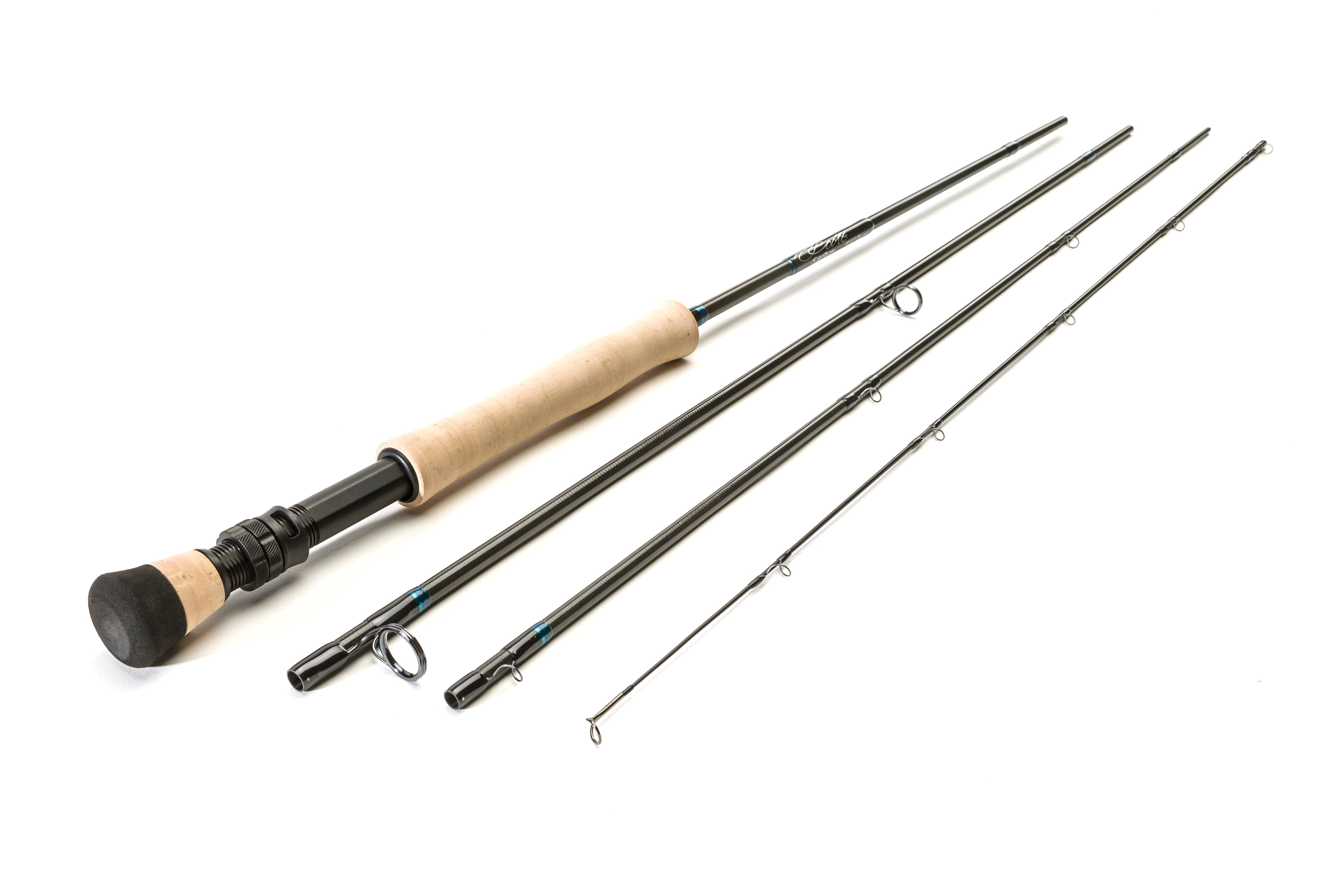 Wild Water Fly Fishing AX Series Fly Rod, IM8 Graphite Blank, 3/4/5/6/7/8/9/10/12 wt Rods, 56/7/8/9/10/11 ft