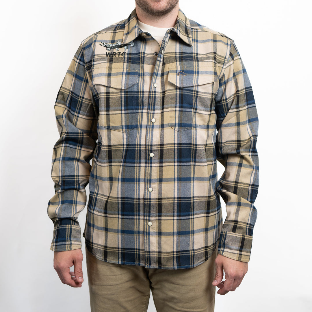 Simms WRTC M's Gallatin Flannel LS Shirt | Tailwaters Fly Fishing