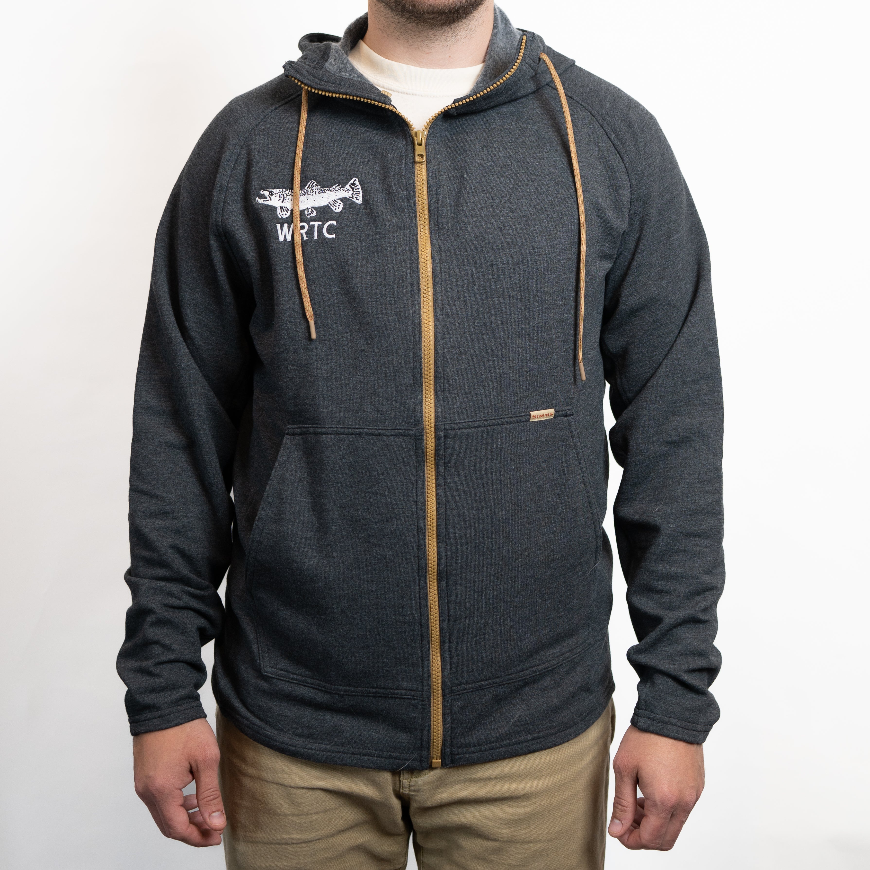 Simms WRTC M's Vermilion Full Zip Hoody | Tailwaters Fly Fishing