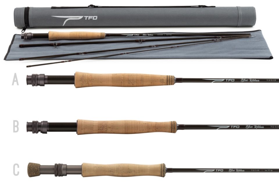 TFO Blue Ribbon Rod with Case | Tailwaters Fly Fishing