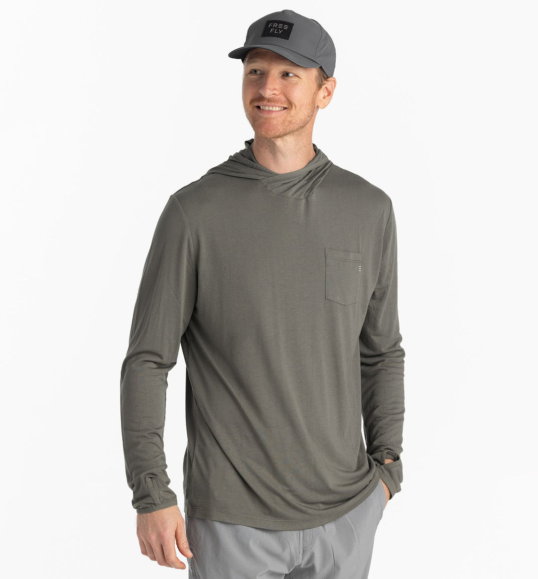 Free Fly Apparel Men's Bamboo Lightweight Hoody | Tailwaters Fly Fishing